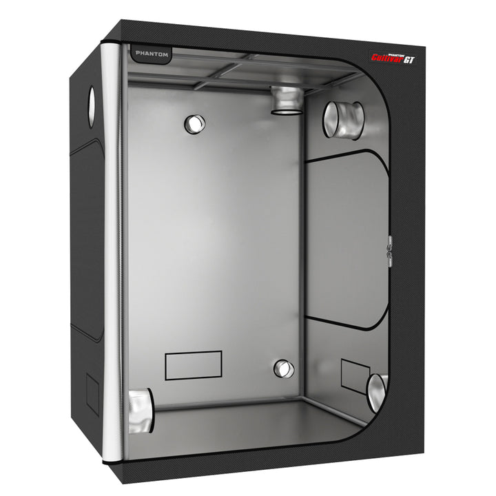 PHANTOM Cultivar GT55 5 x 5’ All Steel Design Grow Tent with 200 Pound Capacity - VMInnovations