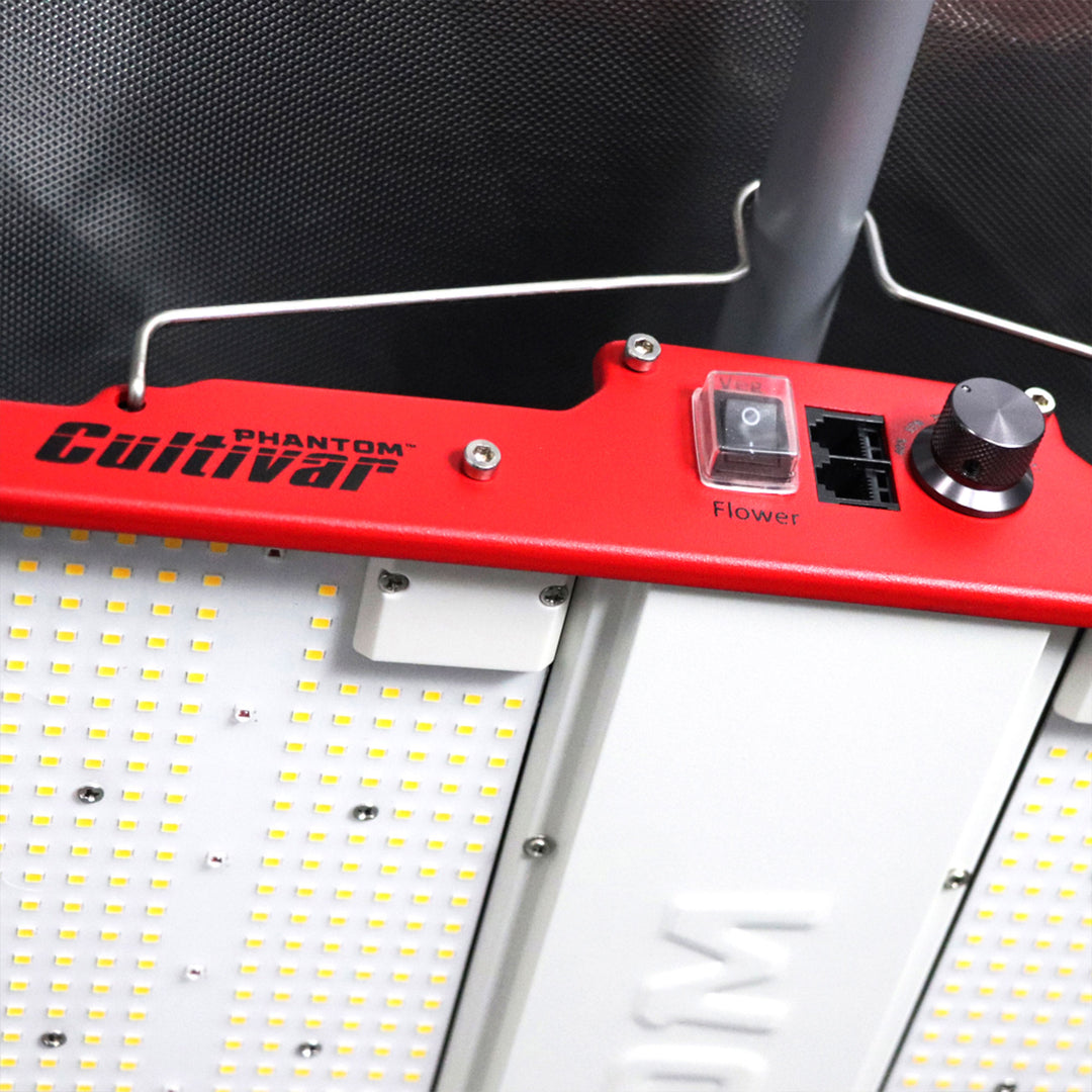PHANTOM Cultivar GL250 250 Watt 120 Volt LED Aluminum Grow Tent Plant Light, Red - VMInnovations