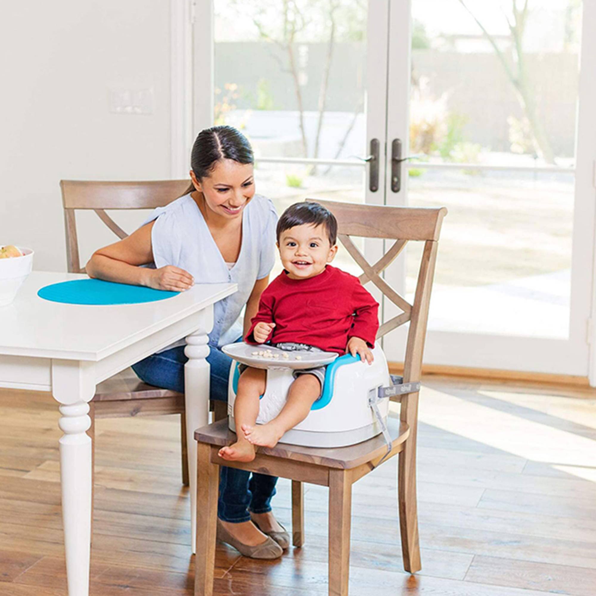Bumbo Baby Toddler Adjustable 3-in-1 Multi Seat High Chair, Cradle Pink (2 Pack) - VMInnovations