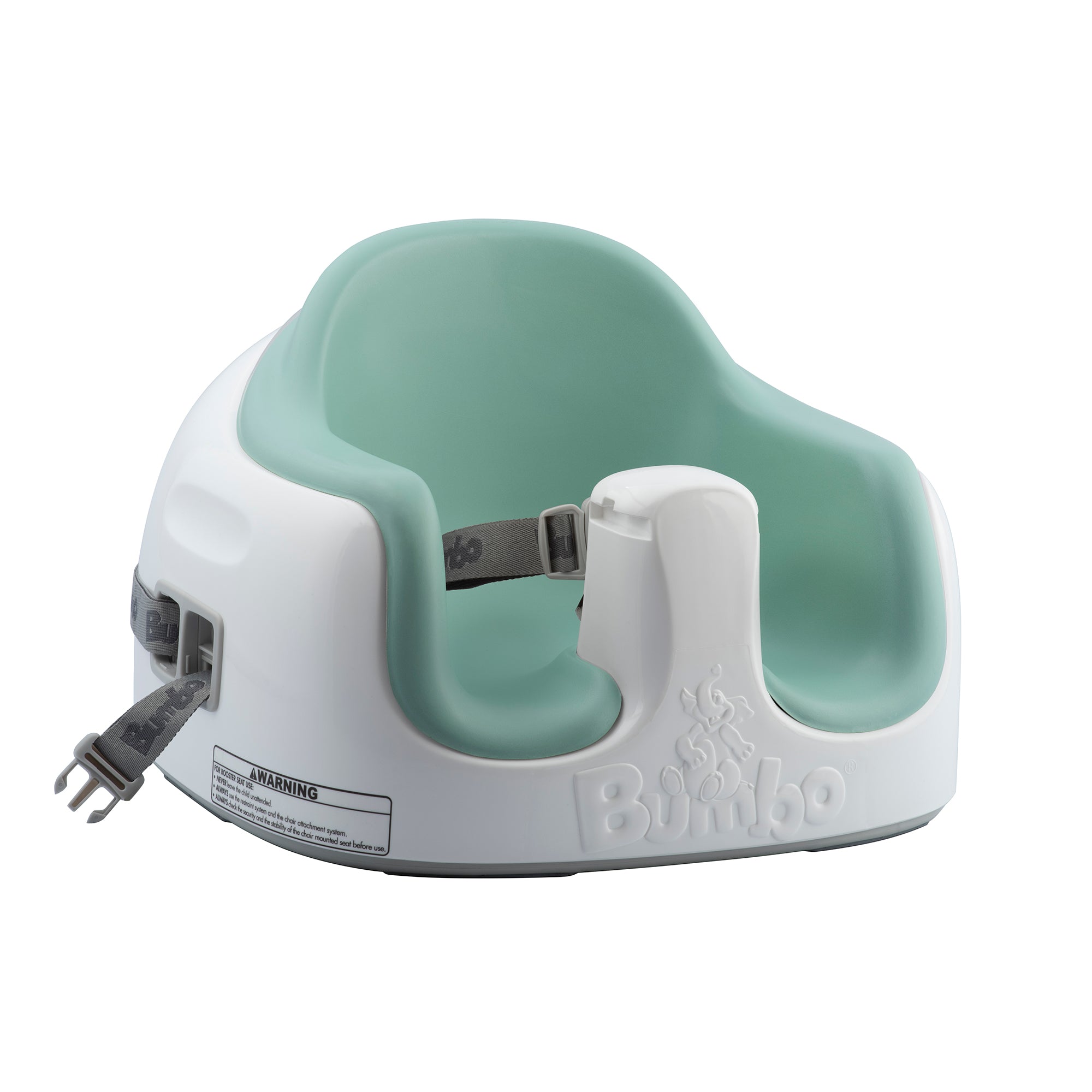 Bumbo Baby Toddler Adjustable 3 In 1 Booster Seat High Chair, Hemlock (2 Pack) - VMInnovations