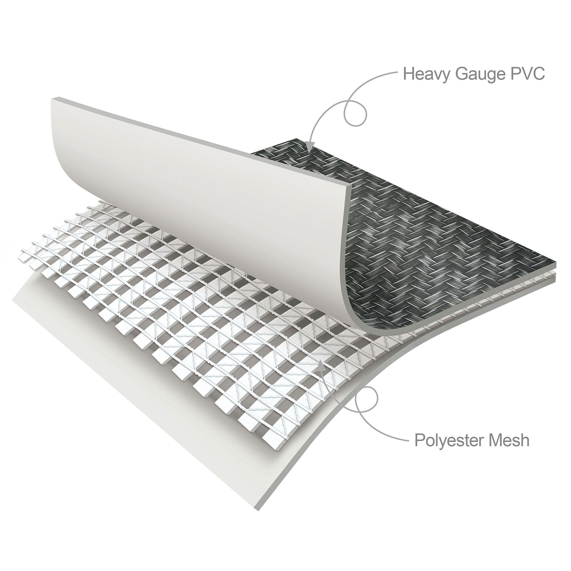 Funsicle 16' x 48" Crystal Vue Round Swimming Pool Set w/ 16' Cover, Herringbone - VMInnovations