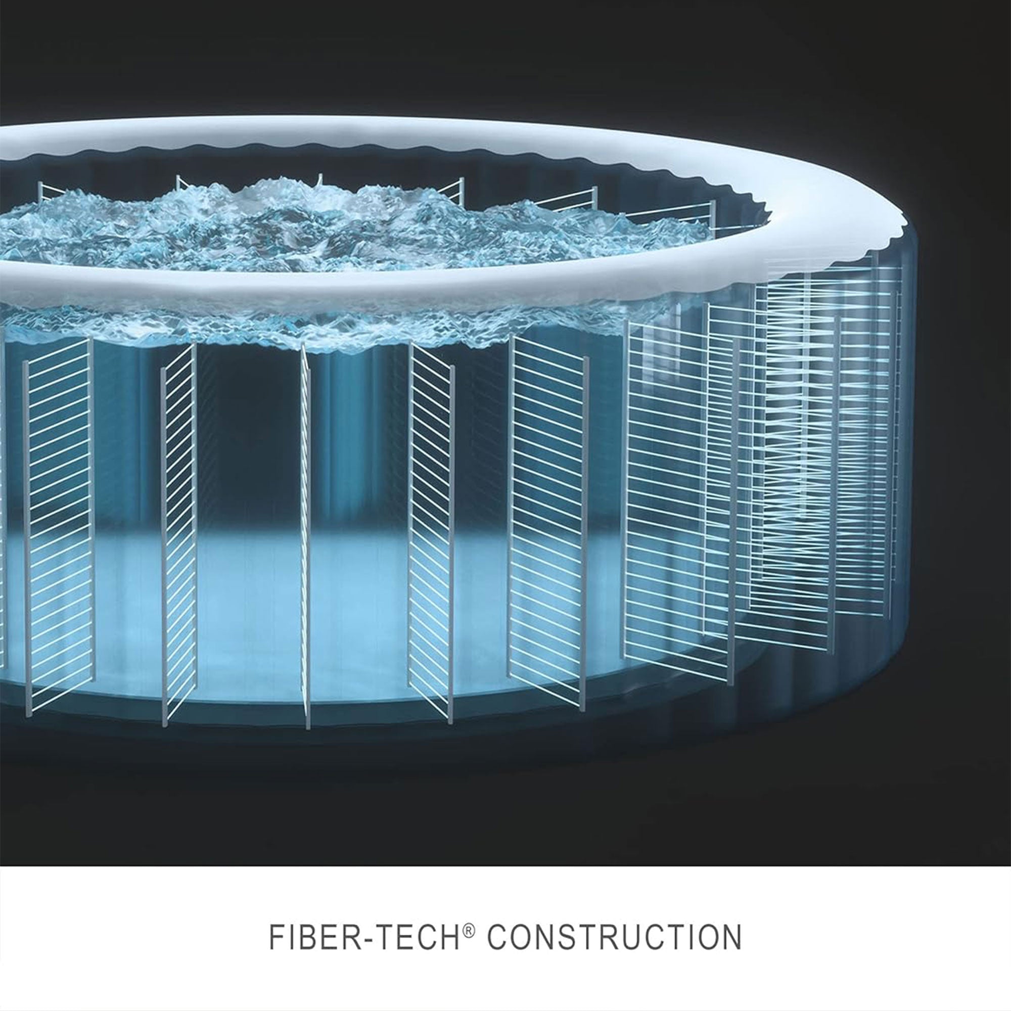 Intex Handheld Pool Vacuum with PureSpa 4 Person Inflatable Hot Tub, Sahara Tan