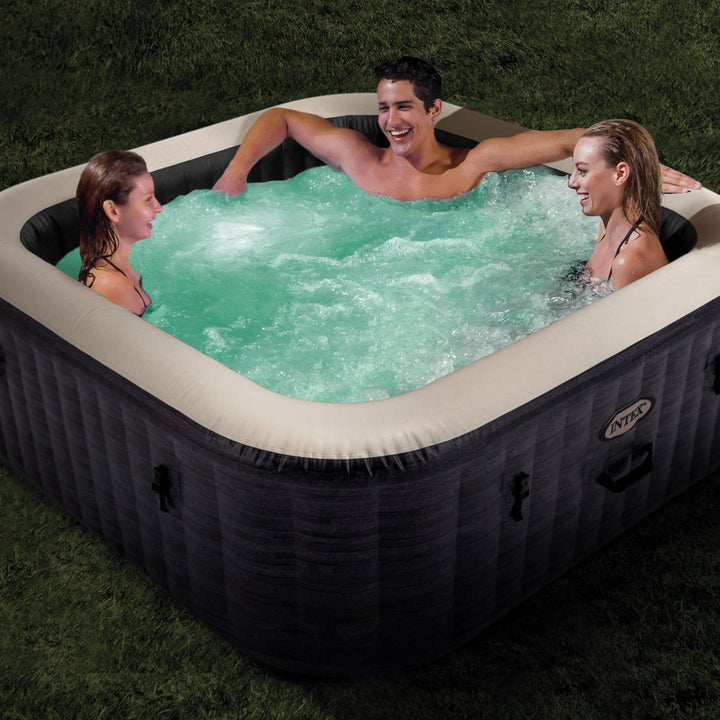 Intex Above Ground Pool Vacuum Cleaner and Inflatable Hot Tub with 170 AirJets - VMInnovations