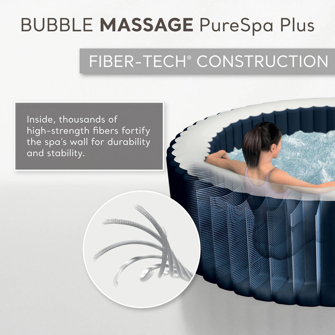 Intex Rechargeable Pool Vacuum Cleaner and Inflatable Hot Tub Bubble Jet Spa - VMInnovations