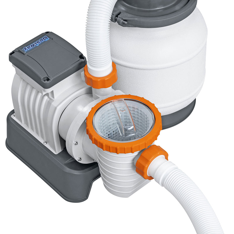 US Silica Mystic White II Premium Pool Filter Sand w/Flowclear Sand Filter Pump