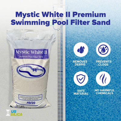 Funsicle 1600 GPH Sand Filter Pool Pump with Mystic White II Premium Filter Sand