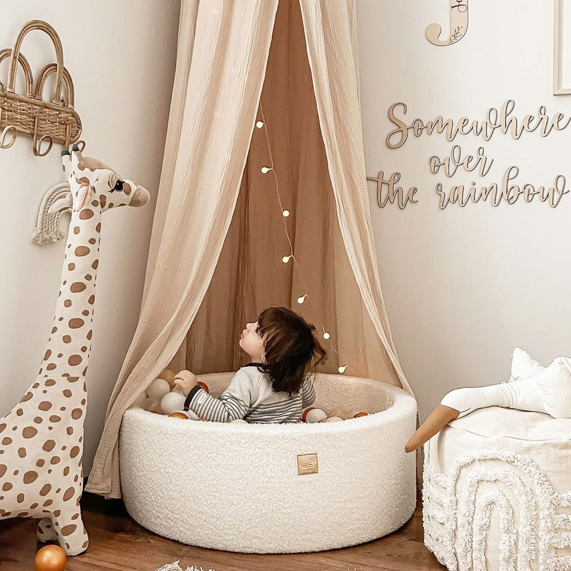 MeowBaby Soft Round 35 x 11.5 Inch Baby Foam Ball Pit with 200 2.75 Inch Balls - VMInnovations