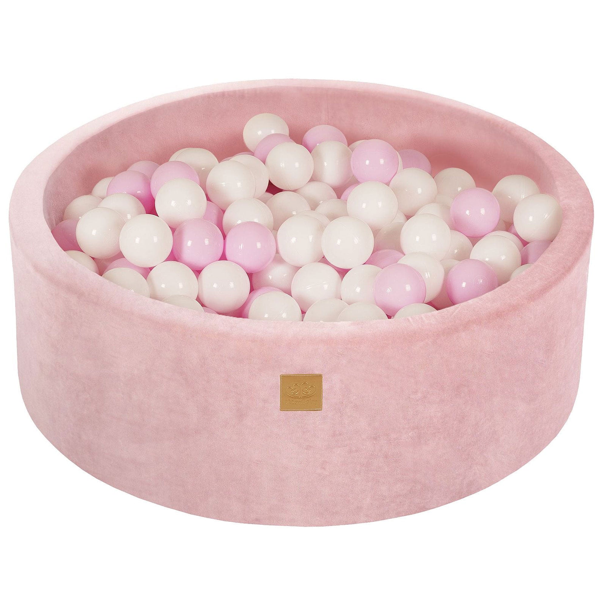 MeowBaby Soft Round 35 x 11.5 Inch Baby Foam Ball Pit with 200 Balls (Open Box) - VMInnovations
