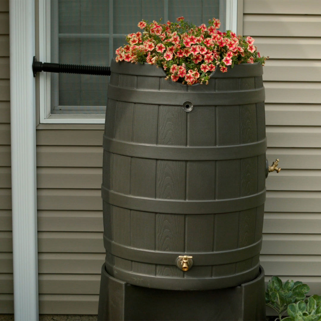 Good Ideas Rain Wizard Diverter Flex Kit for 2x3 & 3x4 Inch Standard Downspouts - VMInnovations