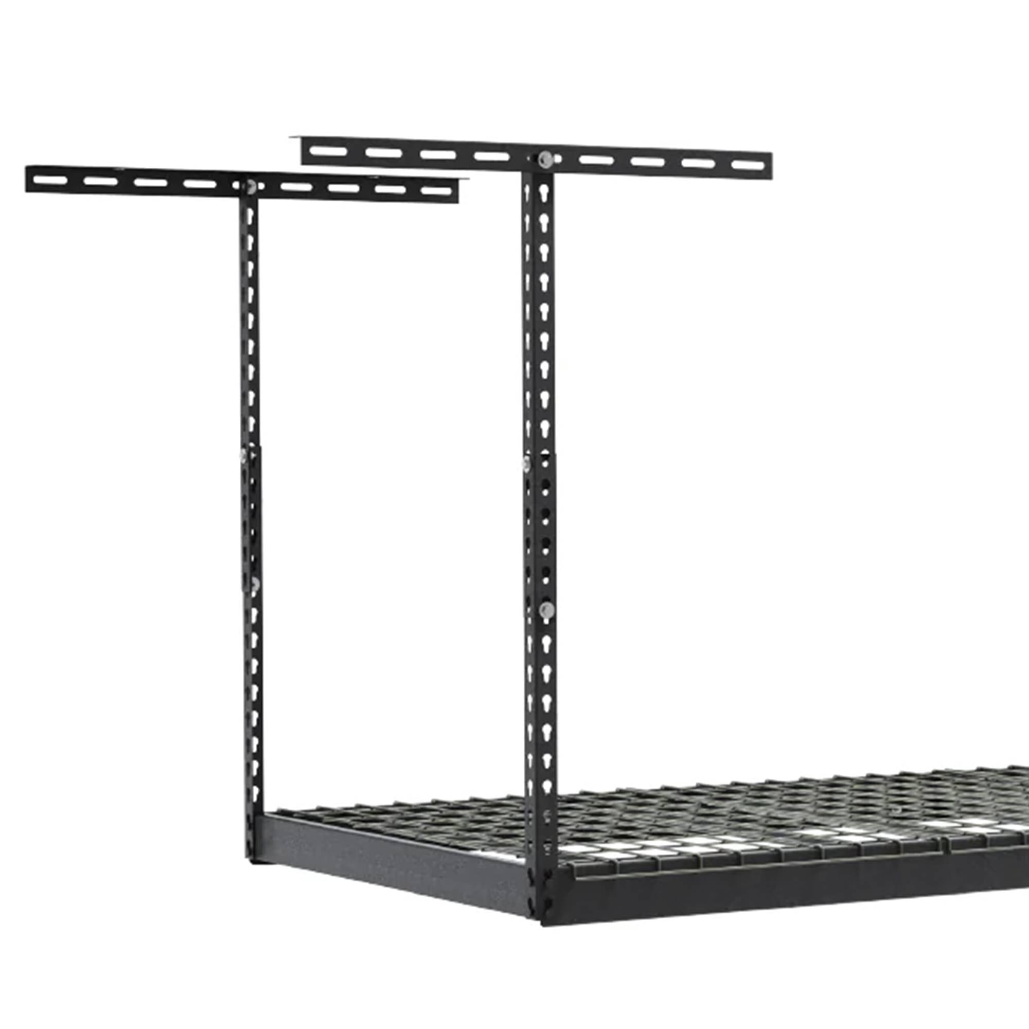 MonsterRax 3'x8' Overhead Garage Storage Rack Holds 450 lbs Hammertone(Open Box) - VMInnovations