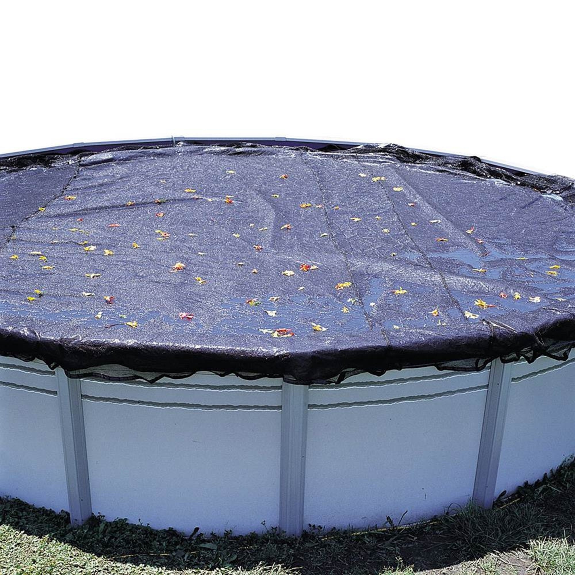 Swimline 12' Round Above Ground Swimming Pool Leaf Net Cover Winter (Open Box) - VMInnovations
