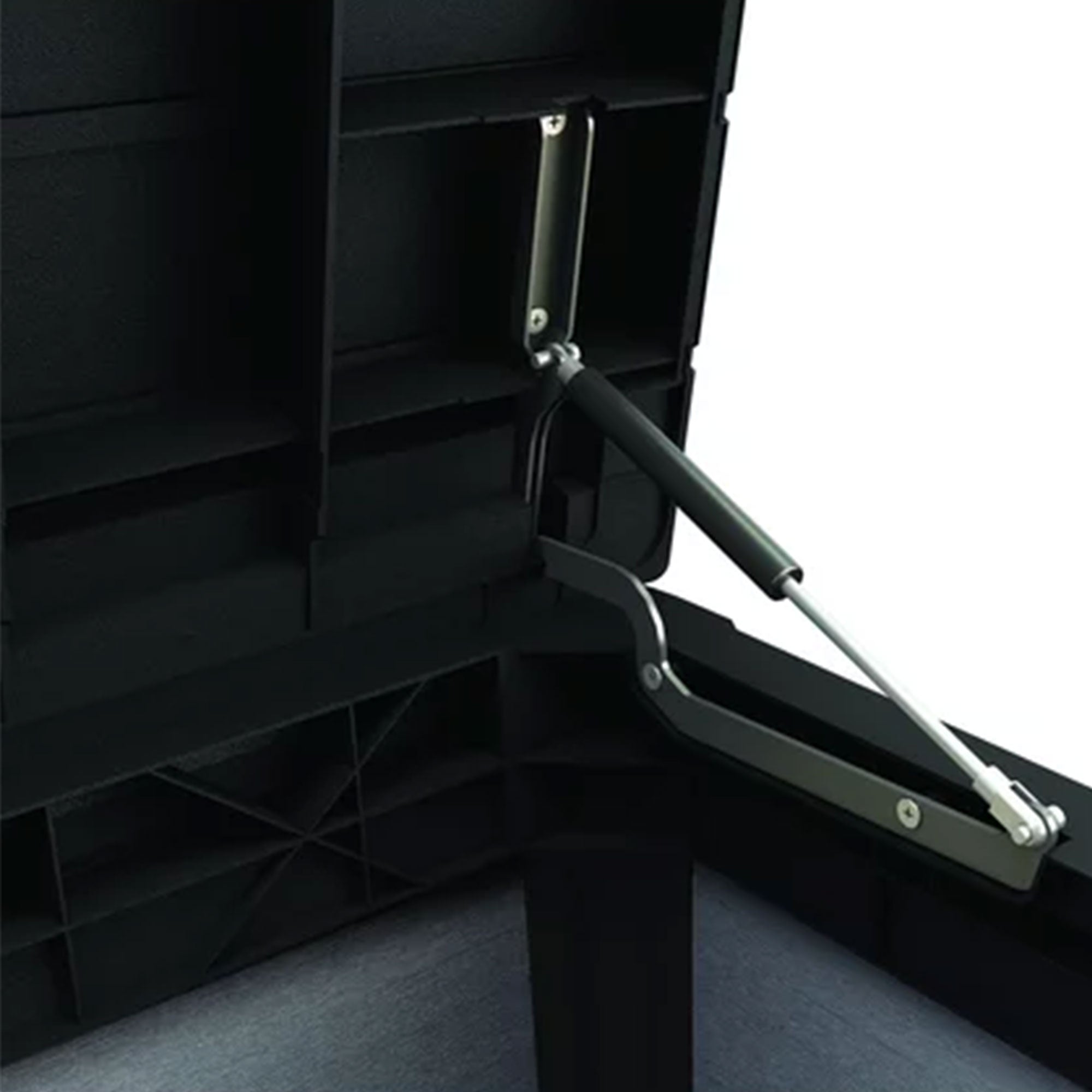 Keter Premier 150 Gallon Deck Box w/Polypropylene Construction for Storage, Gray - VMInnovations