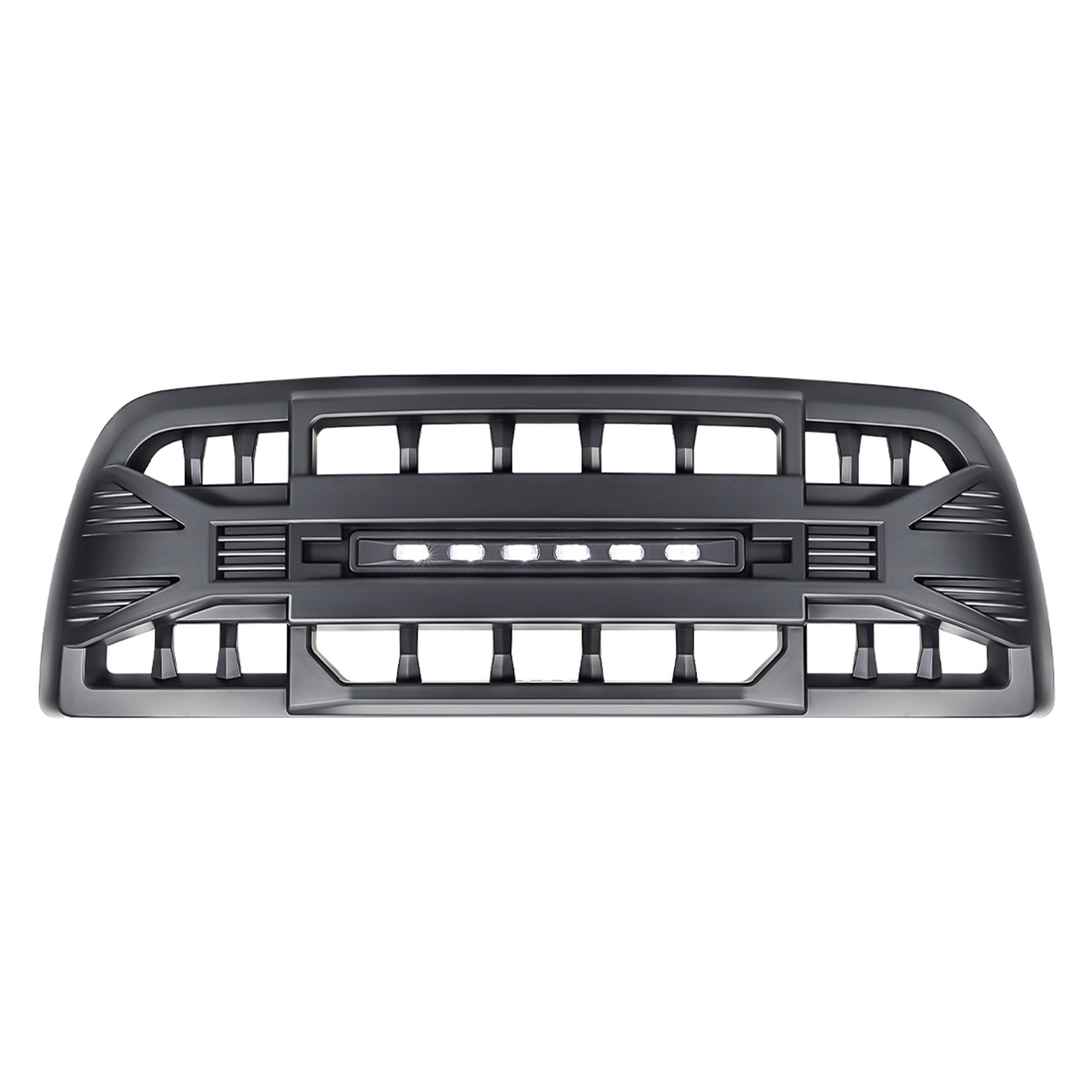AMERICAN MODIFIED Grille for 13-18 Dodge Ram 2500/3500, Matte Black (For Parts) - VMInnovations