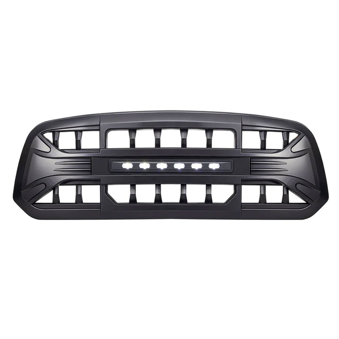 AMERICAN MODIFIED Armor Grille for 13-18 Dodge Ram 1500, 19-23 Ram 1500, Black - VMInnovations