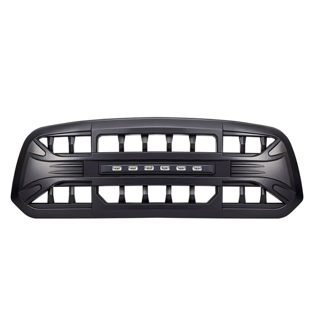 AMERICAN MODIFIED Armor Grille for 13-18 Dodge Ram 1500, 19-23 Ram 1500, Black - VMInnovations