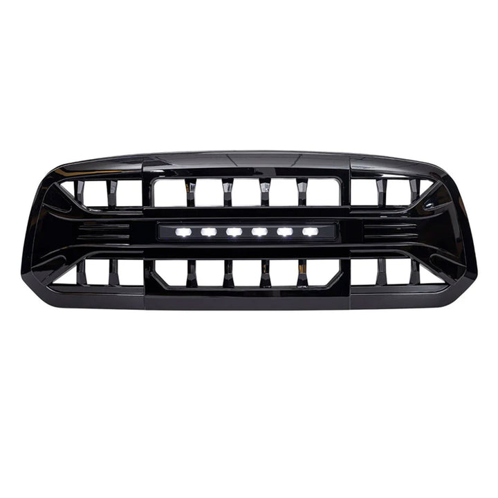 AMERICAN MODIFIED Armor Grille for 13-18 Dodge Ram 1500, 19-23 Ram 1500, Black - VMInnovations