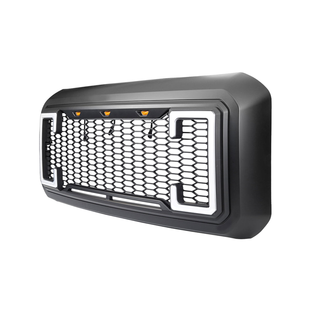 AMERICAN MODIFIED Raptor Style Mesh Grille for 2011-2016 Ford F250/350/450/550 - VMInnovations