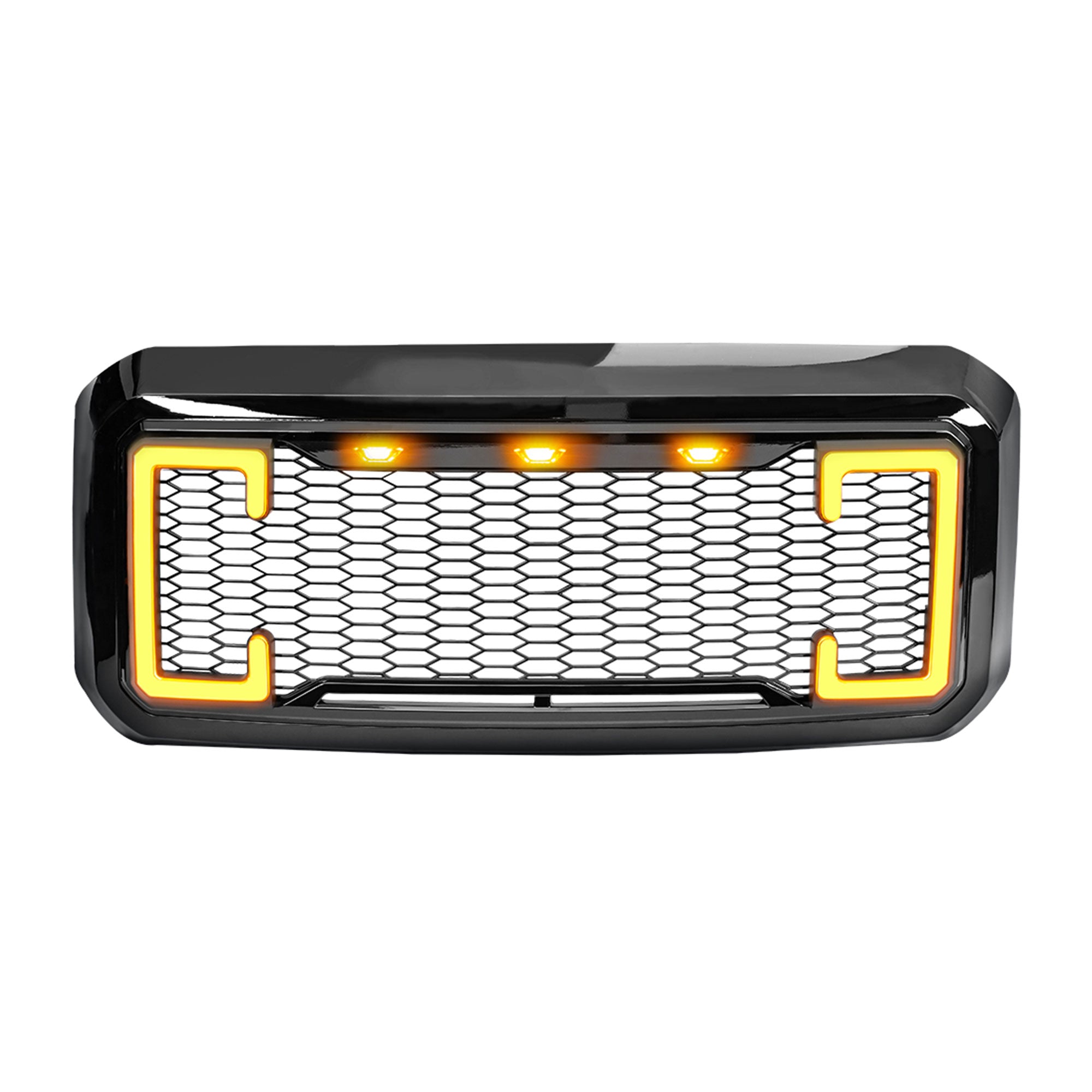 AMERICAN MODIFIED Raptor Style Mesh Grille for 2011-2016 Ford F250/350/450/550 - VMInnovations