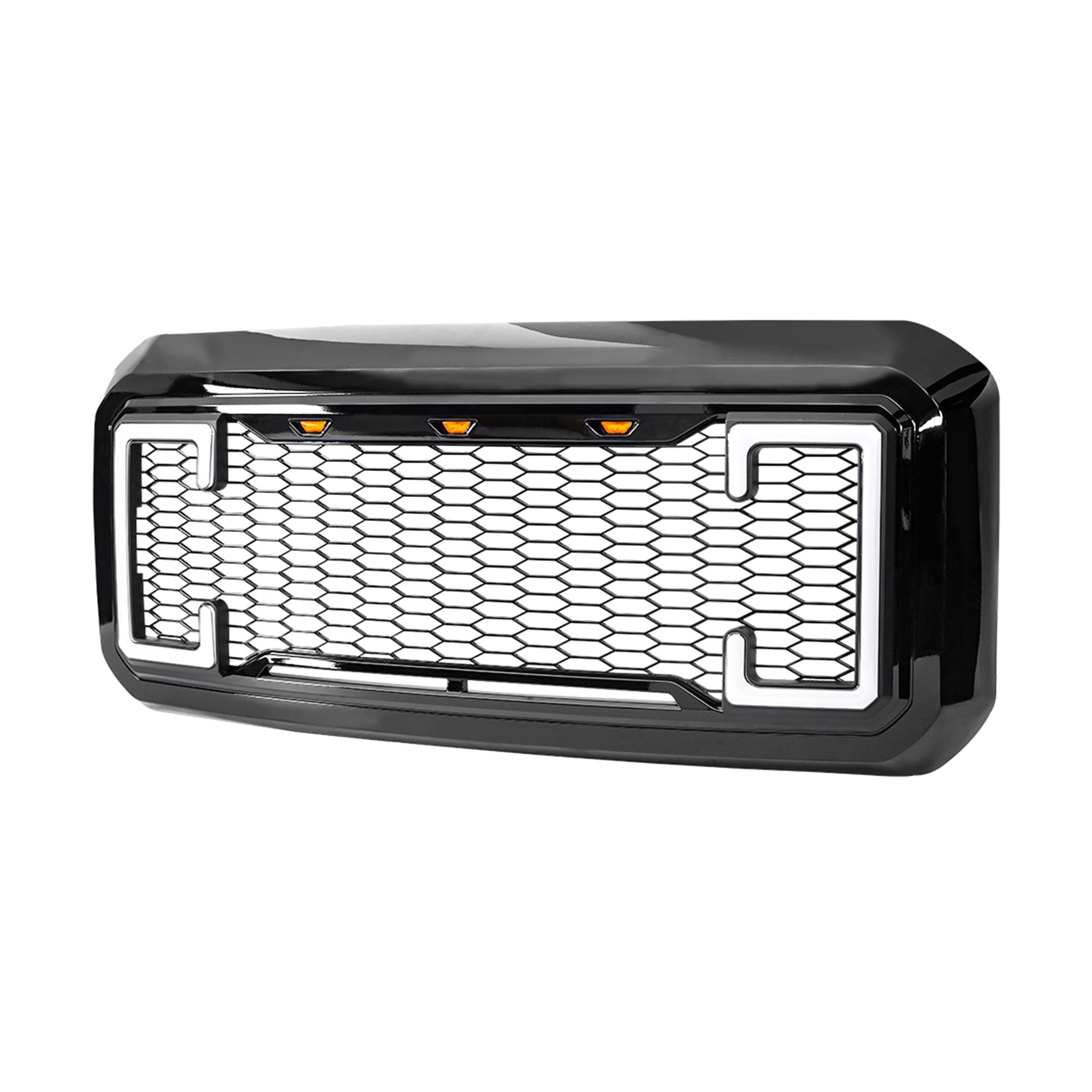 AMERICAN MODIFIED Raptor Style Mesh Grille for 2011-2016 Ford F250/350/450/550 - VMInnovations