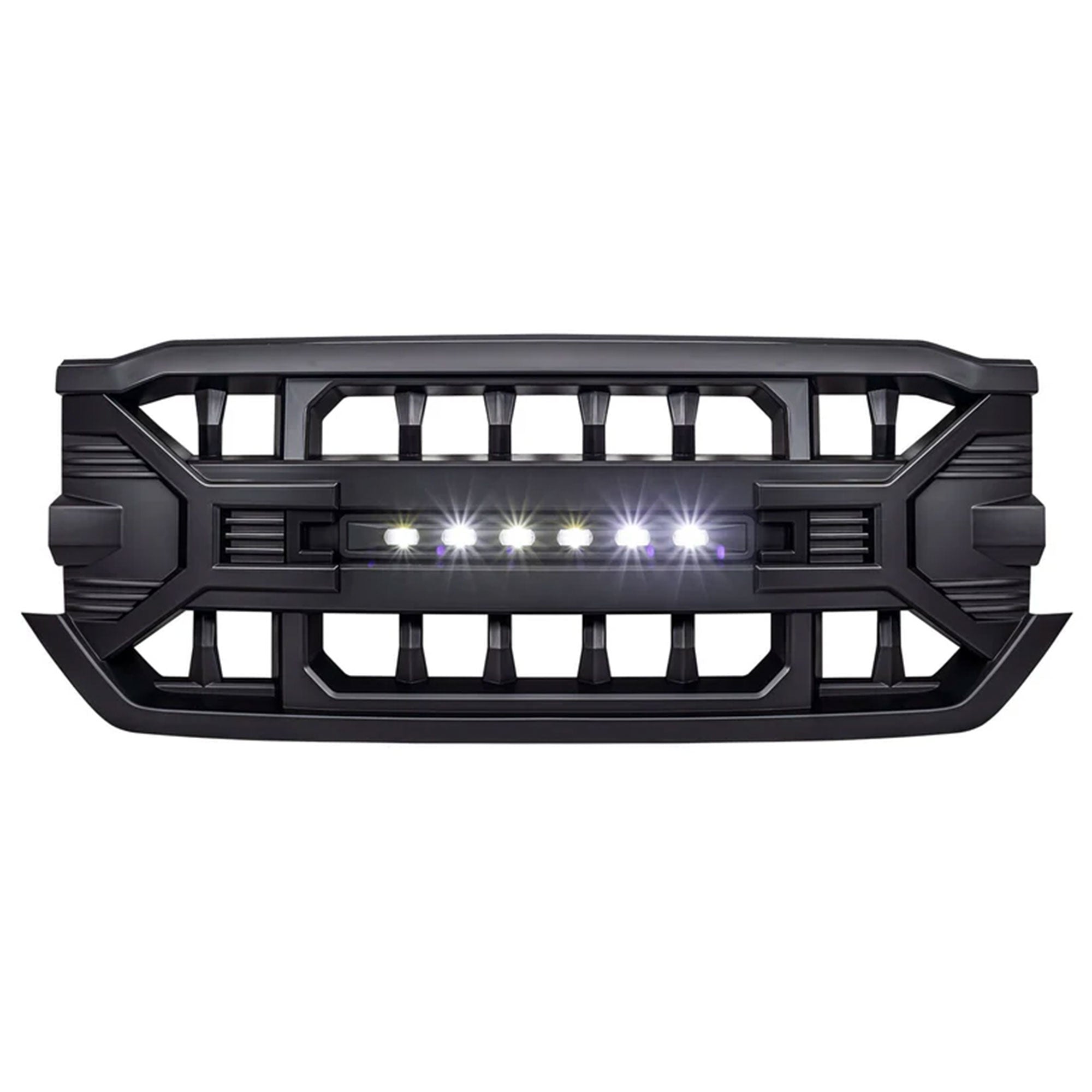 AMERICAN MODIFIED Armor Grille for 16-19 Chevy Silverado 1500, Black (Open Box) - VMInnovations