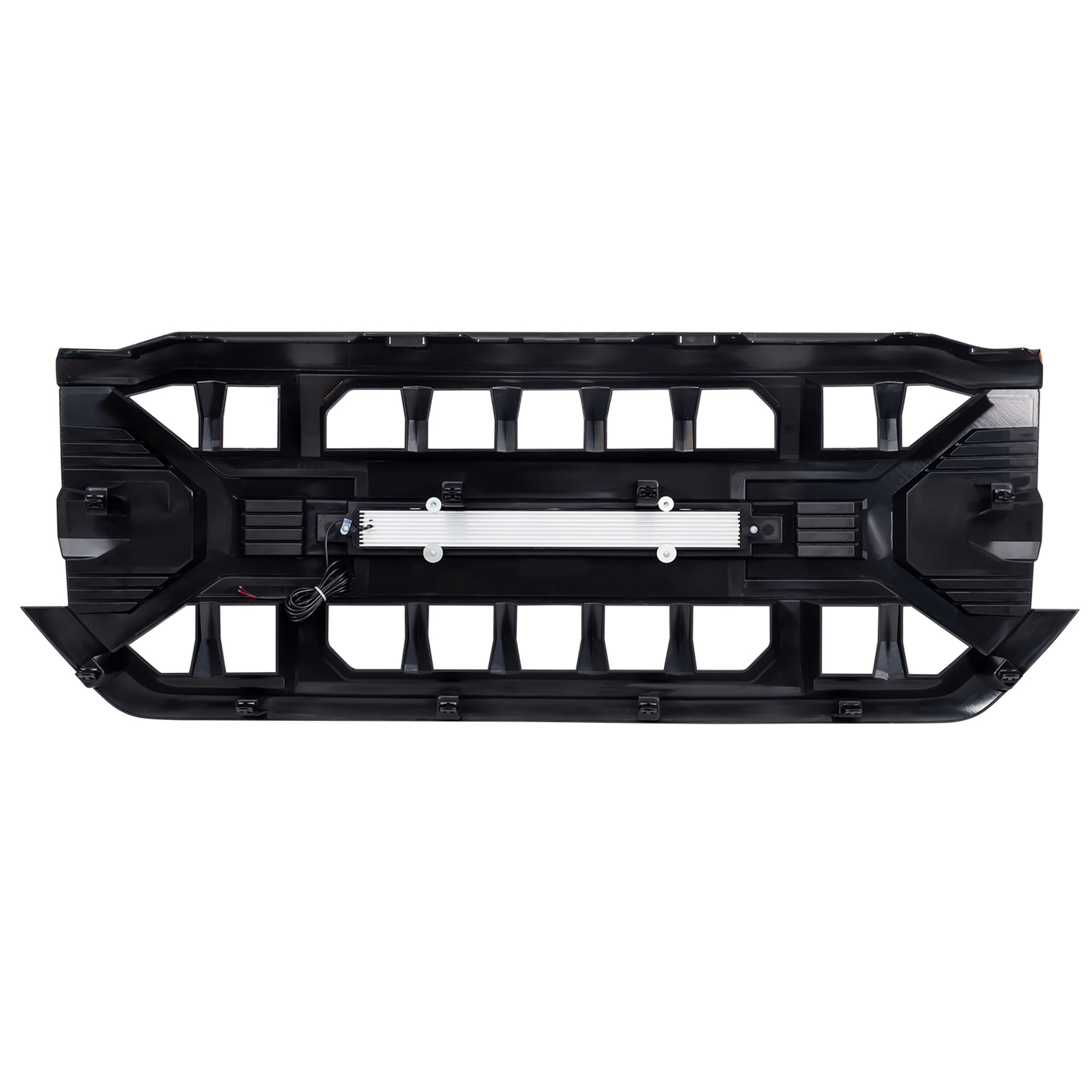 AMERICAN MODIFIED Grille for 16-19 Chevy Silverado 1500, Glossy Black (Open Box) - VMInnovations