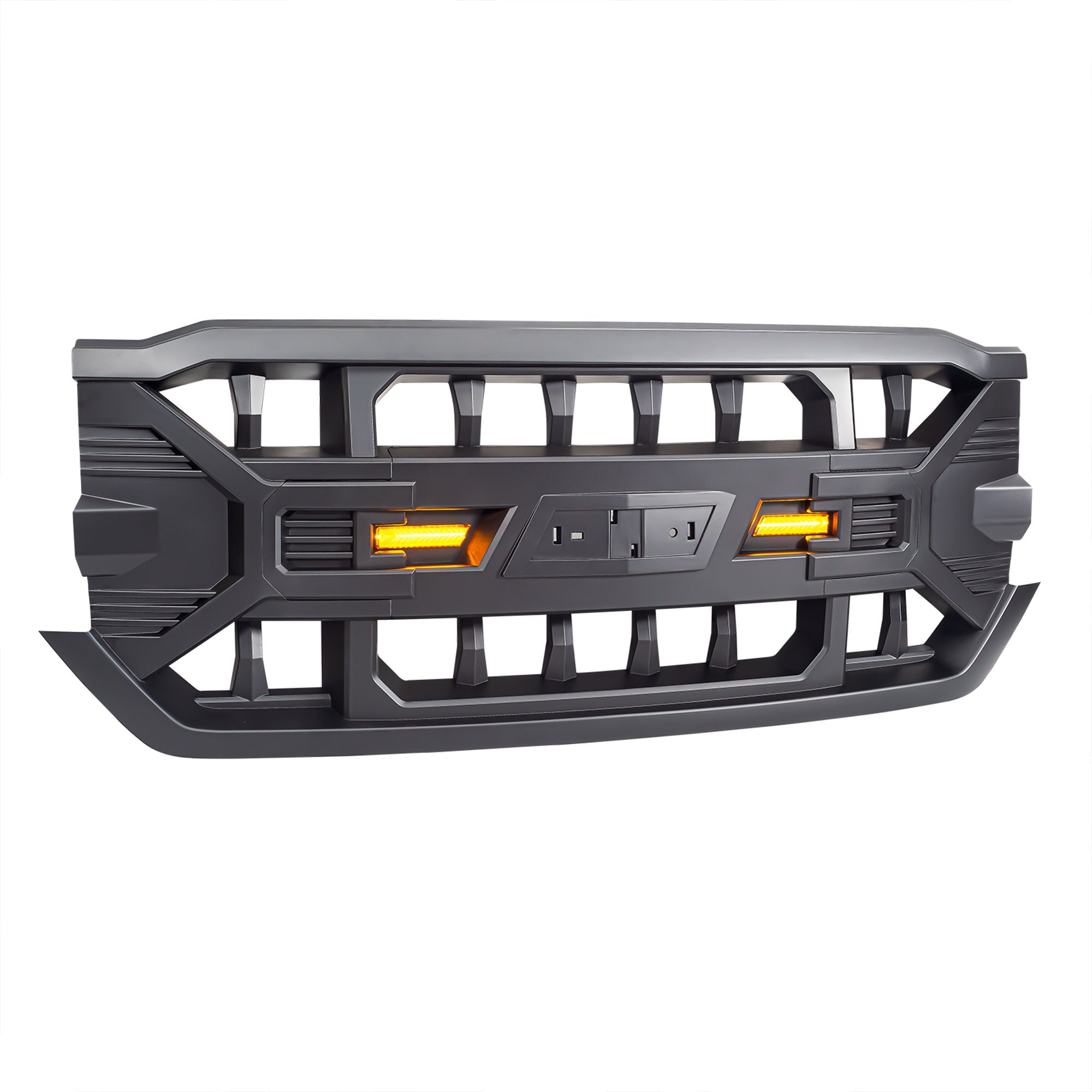 AMERICAN MODIFIED Armor Grille for 16-19 Chevy Silverado 1500, Matte Black(Used) - VMInnovations