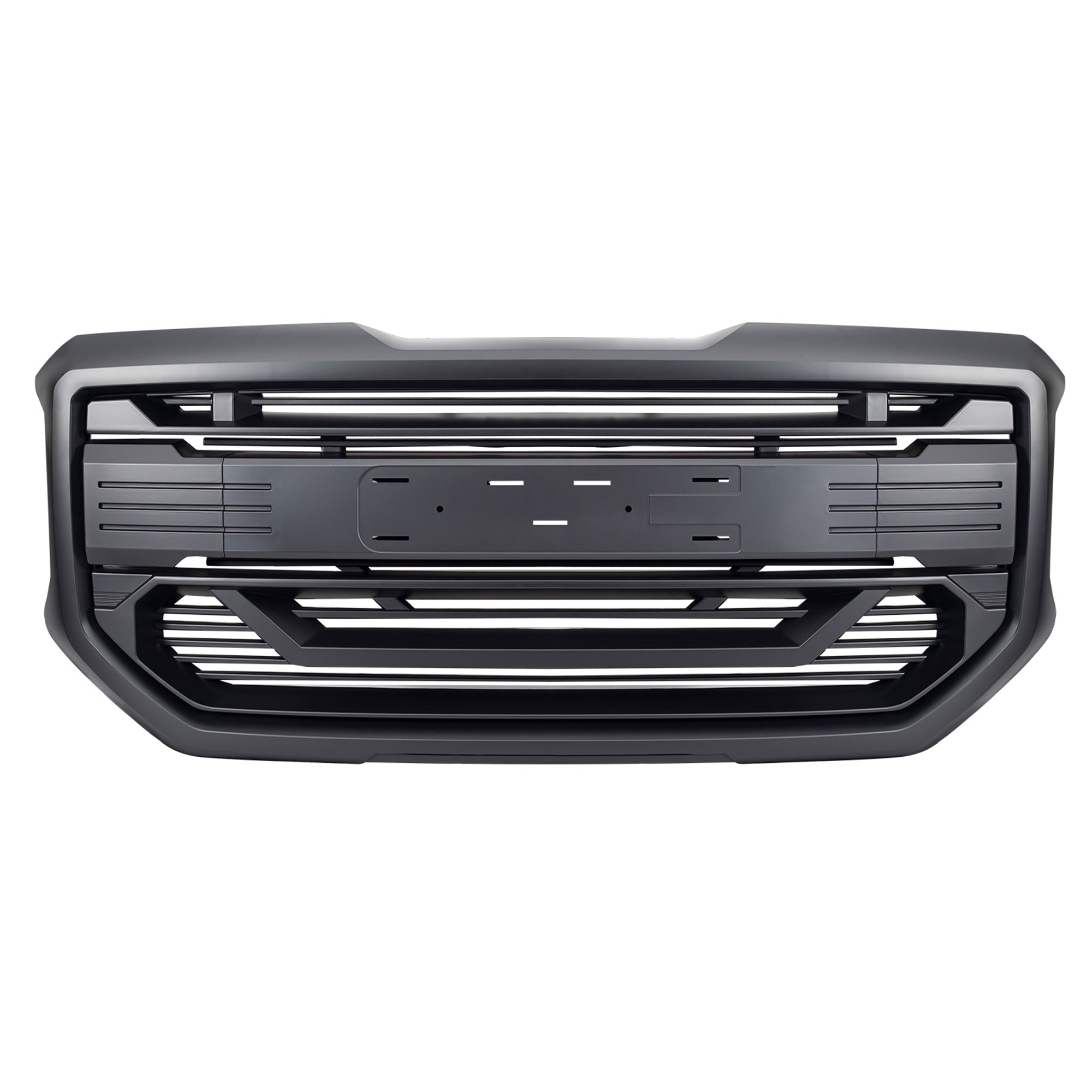 AMERICAN MODIFIED Armor Grille for 16-18 GMC Sierra 1500, Matte Black (Open Box) - VMInnovations