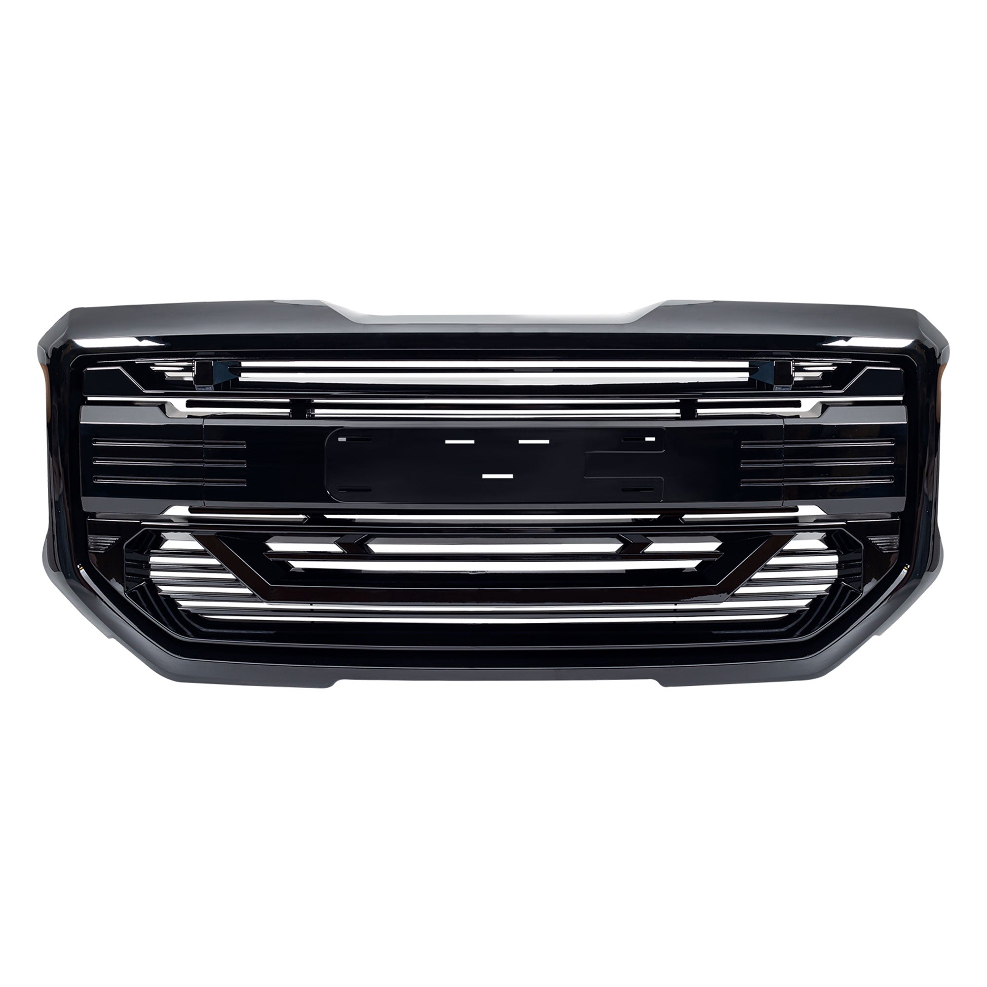 AMERICAN MODIFIED Armor Grille for 2016 to 2018 GMC Sierra 1500, Black(Open Box) - VMInnovations