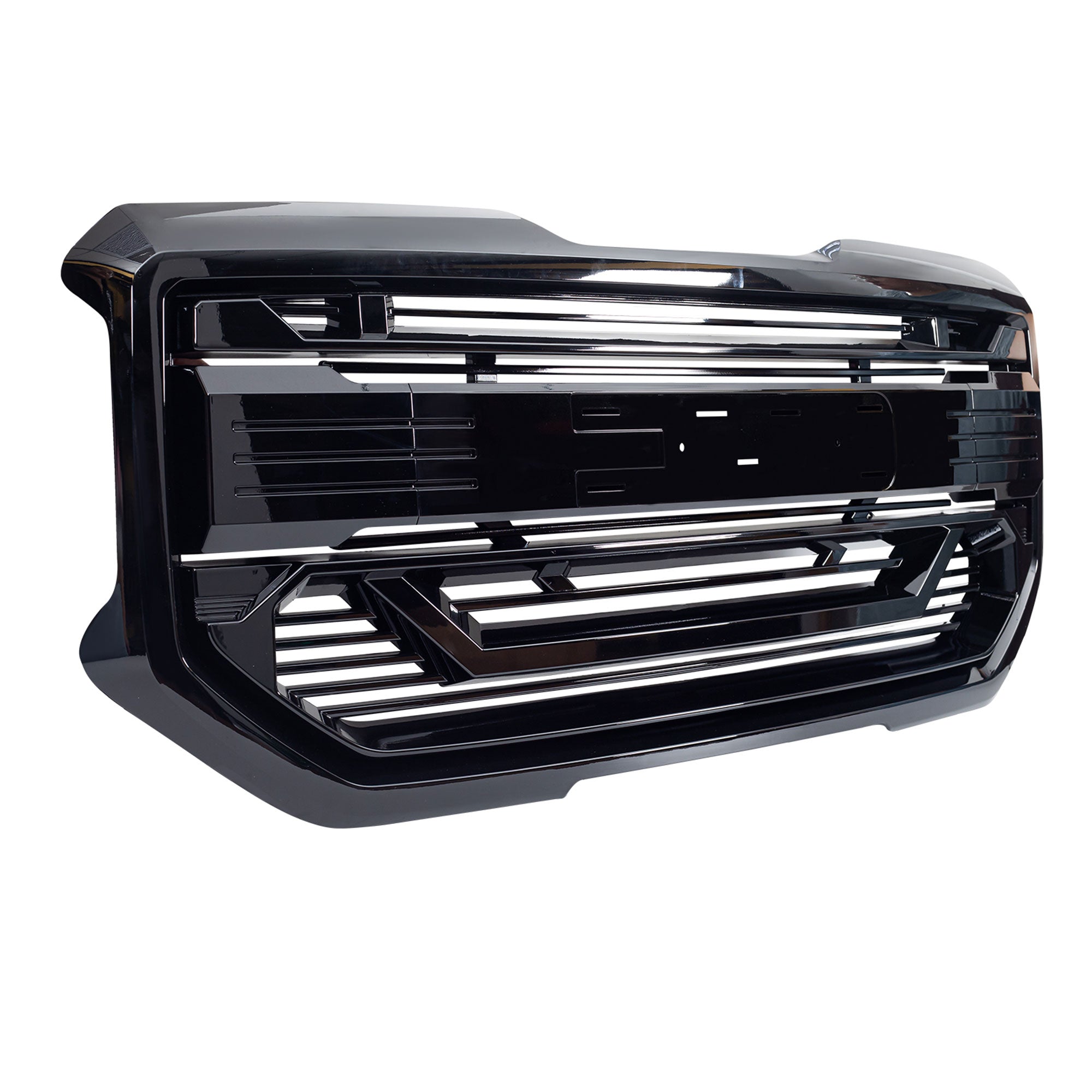 AMERICAN MODIFIED Armor Grille for 2016 to 2018 GMC Sierra 1500, Black(Open Box) - VMInnovations