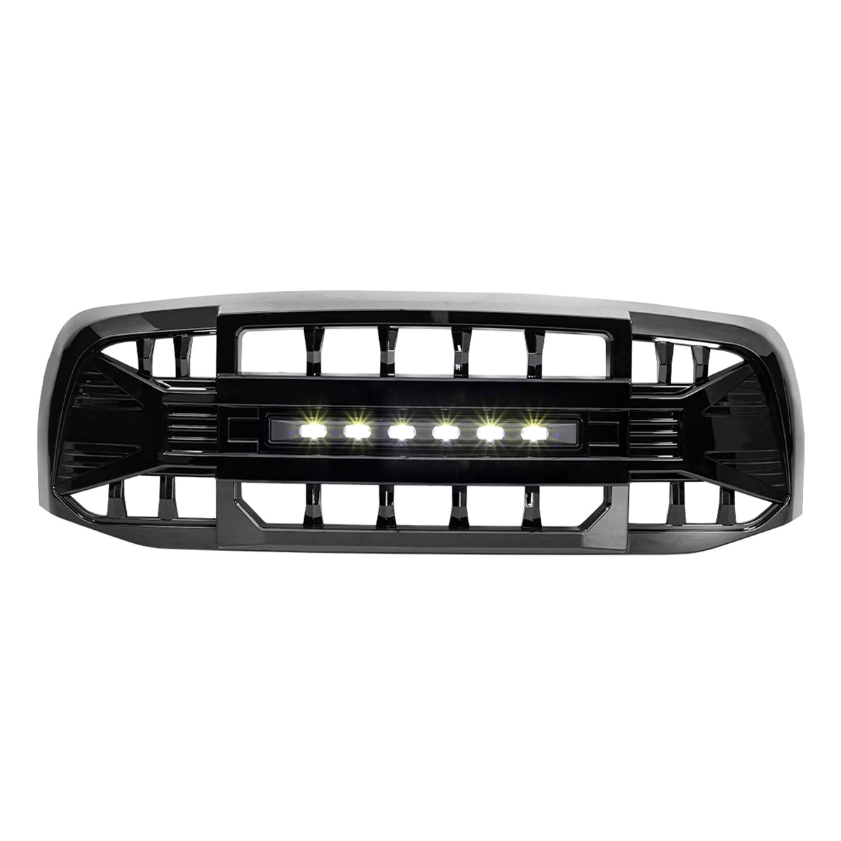 AMERICAN MODIFIED Armor Grille for 06-08 Dodge Ram 1500, Glossy Black (Open Box)