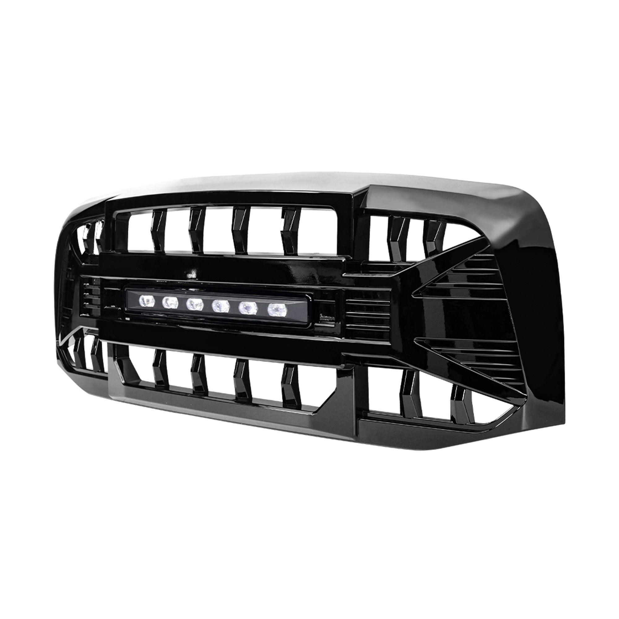 AMERICAN MODIFIED Armor Grille for 06-08 Dodge Ram 1500, Glossy Black (Open Box)