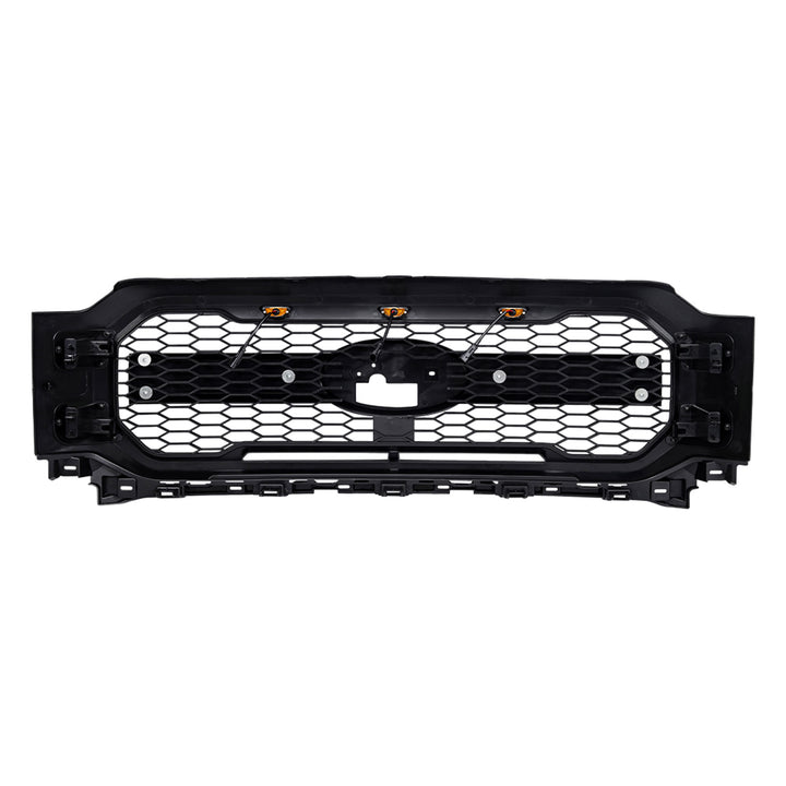 AMERICAN MODIFIED Raptor Style Mesh Grill for 2021-2023 Ford F150, Matte Black - VMInnovations
