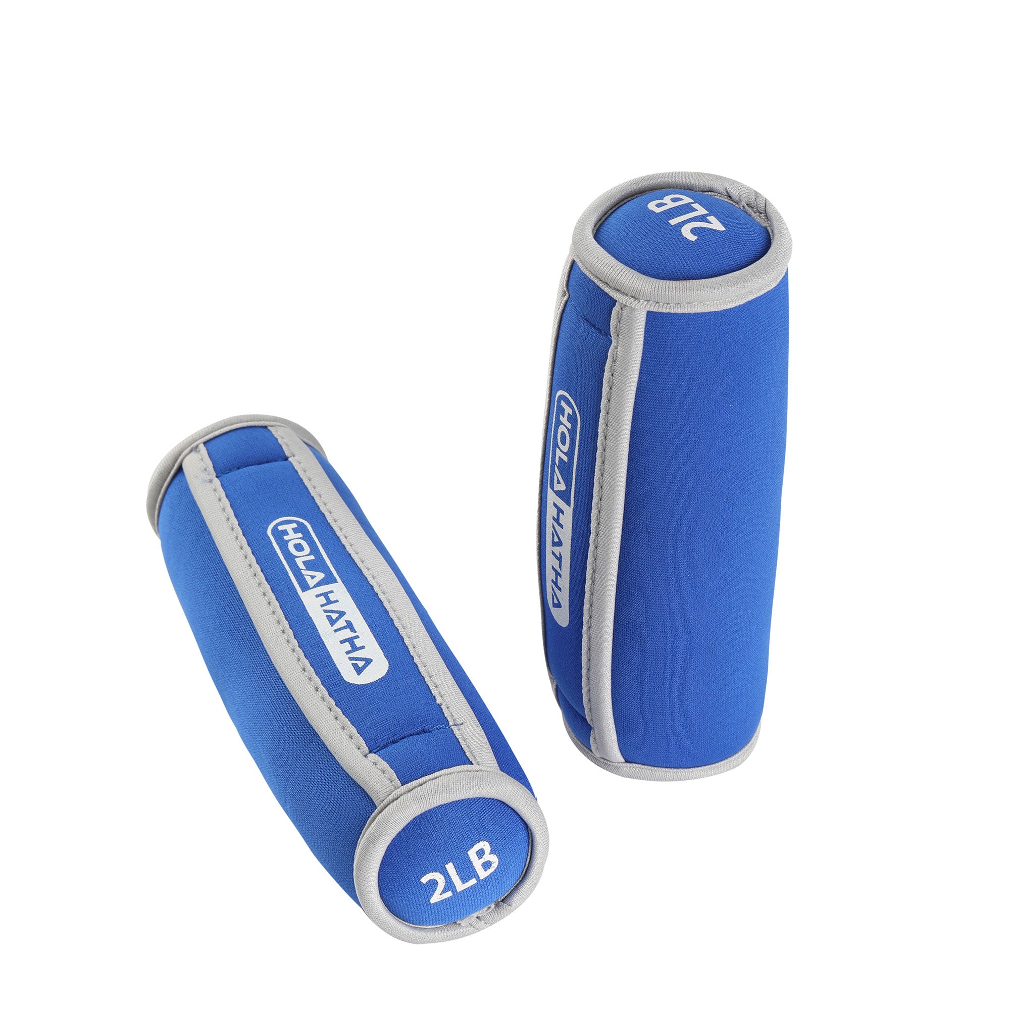 HolaHatha Soft Hand Weights Strength Training Equipment 1, 2, and 3 Pound Sets - VMInnovations