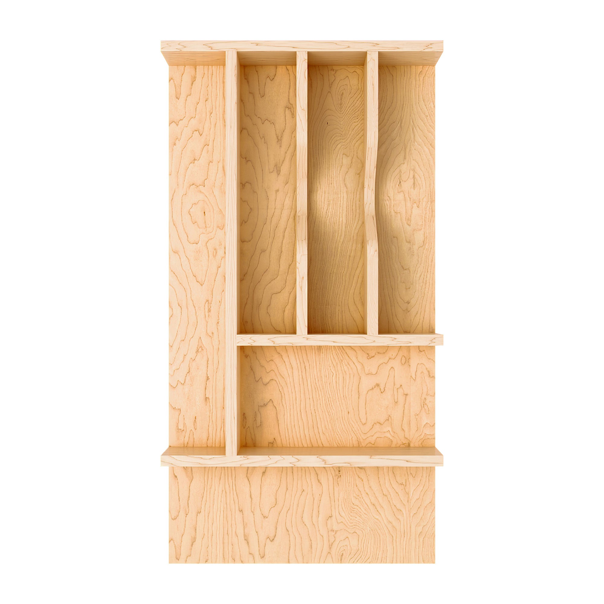 Rev-A-Shelf Natural Maple Right Size Utensil Drawer Insert, 10-1/4" x 19-1/2 - VMInnovations