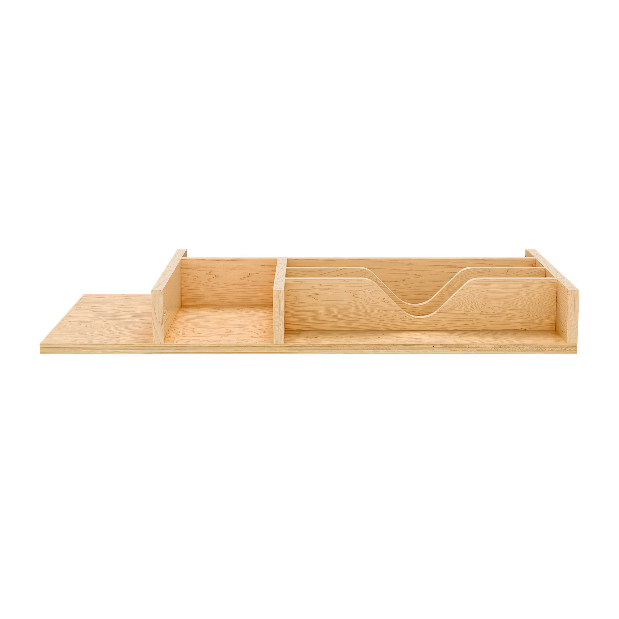 Rev-A-Shelf Natural Maple Right Size Utensil Drawer Insert, 10-1/4" x 19-1/2 - VMInnovations