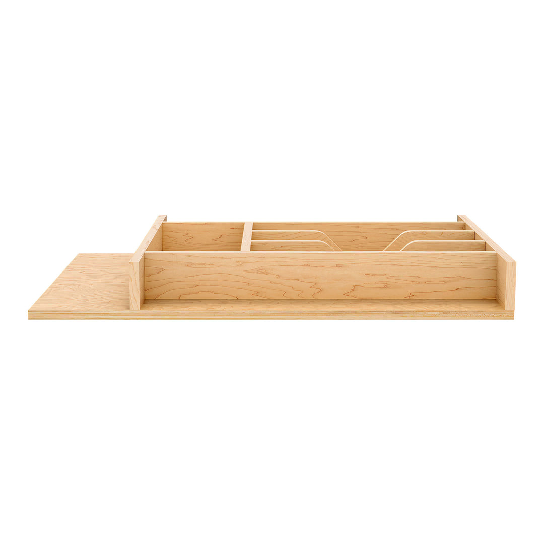 Rev-A-Shelf Natural Maple Right Size Utensil Drawer Insert, 13-1/4" x 19-1/2"