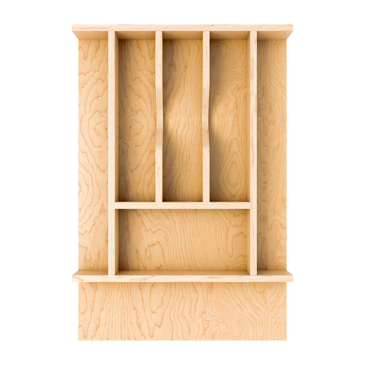Rev-A-Shelf Natural Maple Right Size Utensil Drawer Insert, 13-1/4" x 19-1/2"