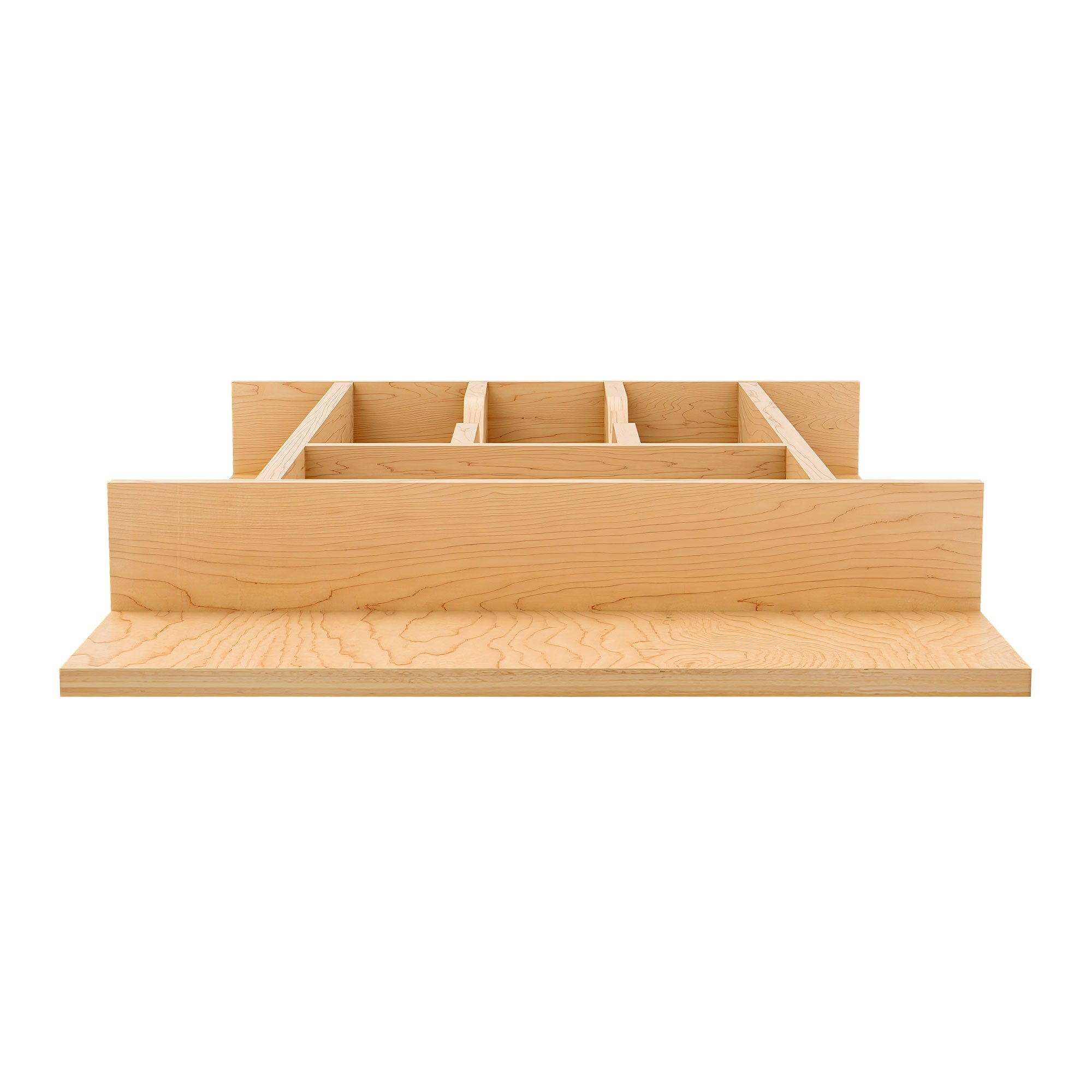 Rev-A-Shelf Natural Maple Right Size Utensil Drawer Insert, 13-1/4" x 19-1/2"