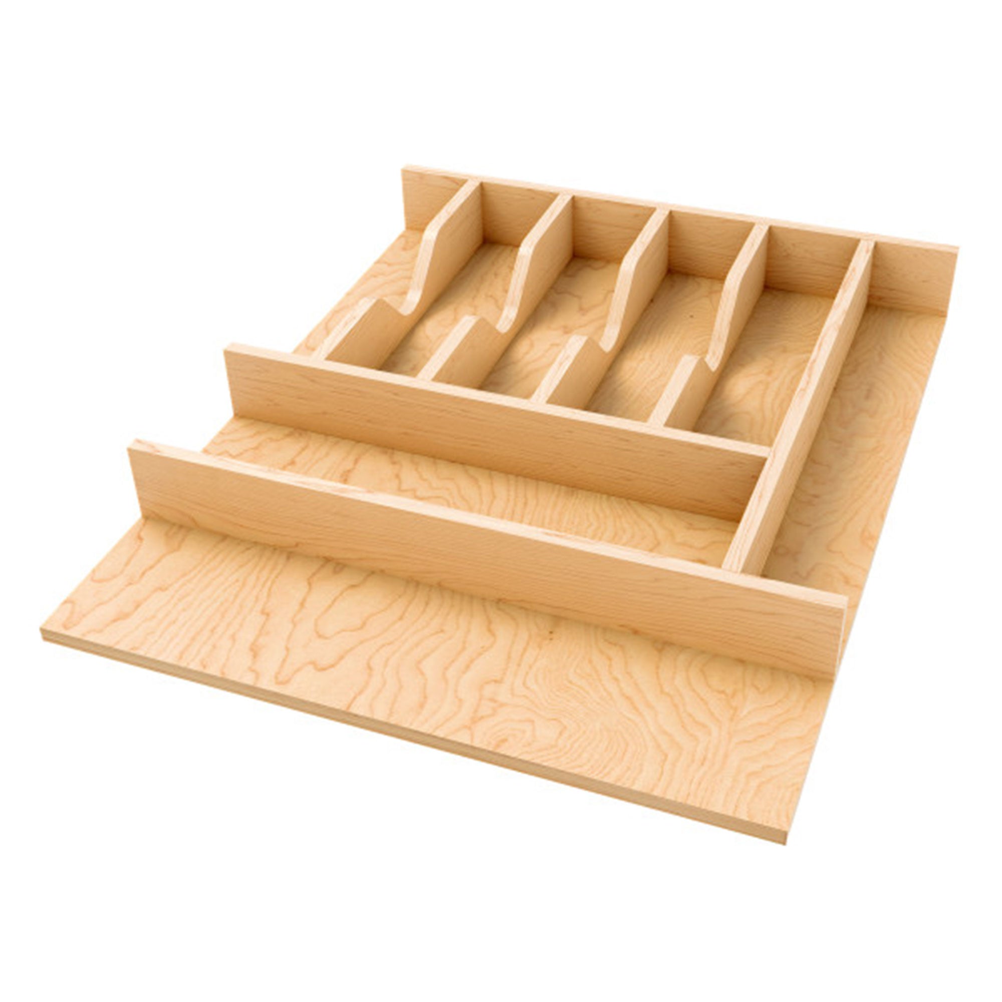 Rev-A-Shelf Natural Maple Right Size Utensil Drawer Insert, 16-1/4" x 19-1/2" - VMInnovations
