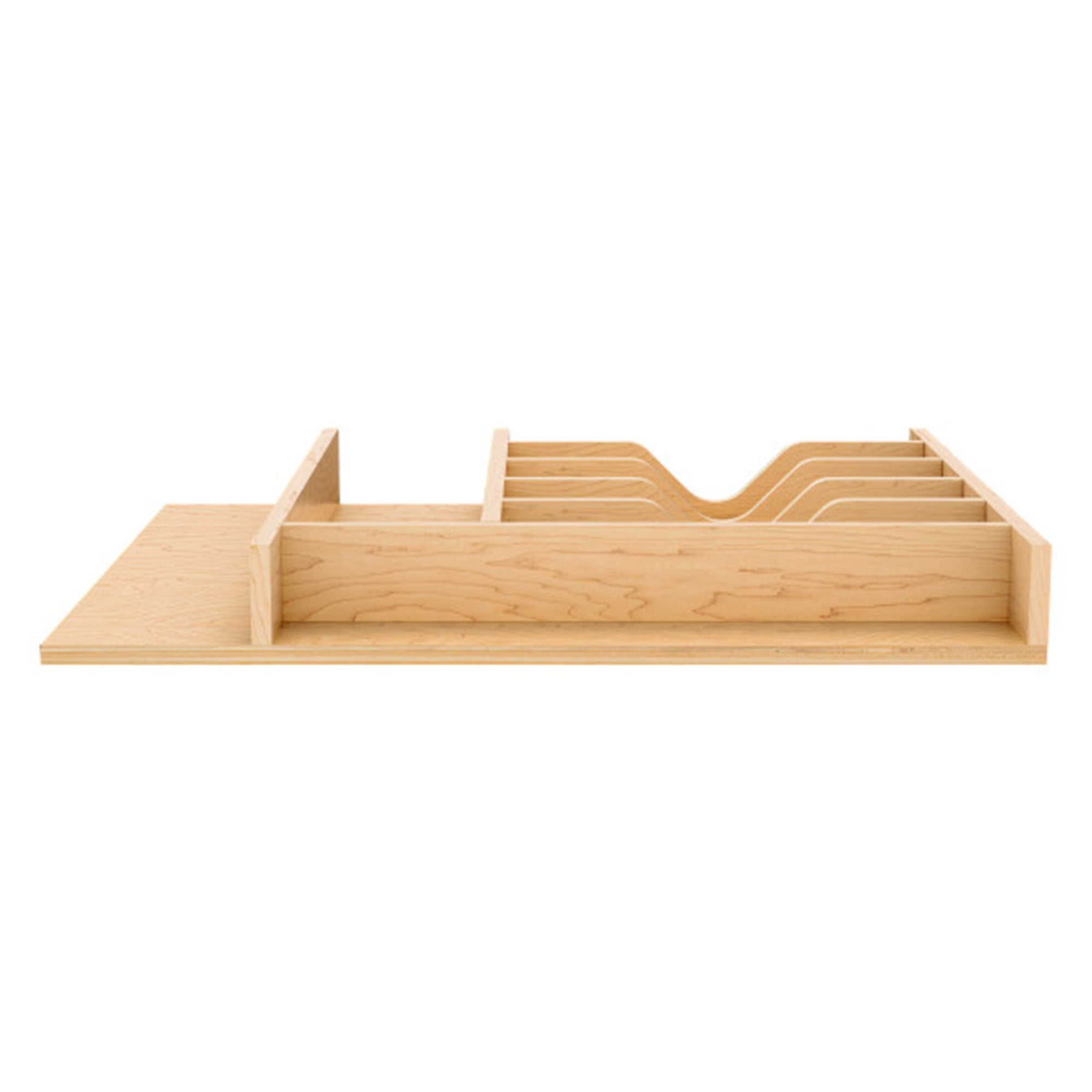 Rev-A-Shelf Natural Maple Right Size Utensil Drawer Insert, 16-1/4" x 19-1/2" - VMInnovations
