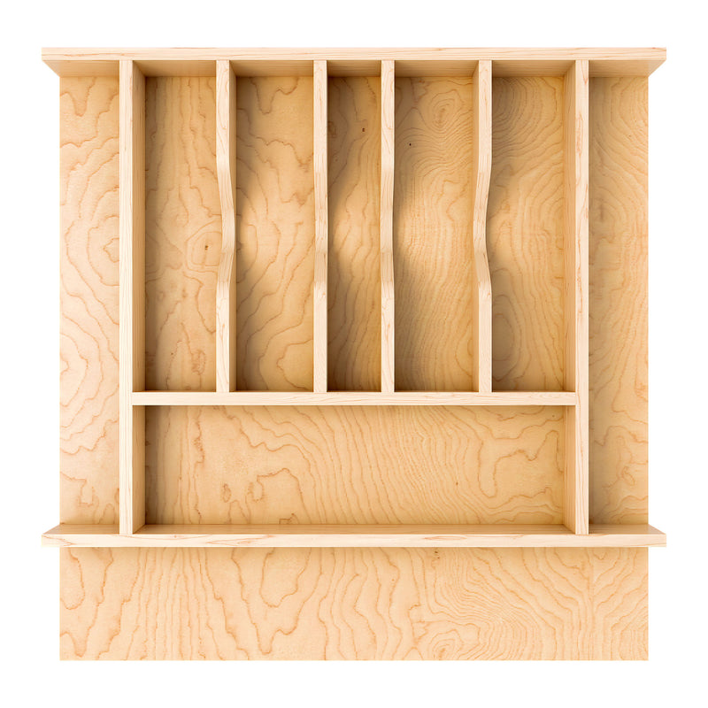 Rev-A-Shelf Natural Maple Right Size Utensil Drawer Insert, 13 1/4" x 19 1/2"