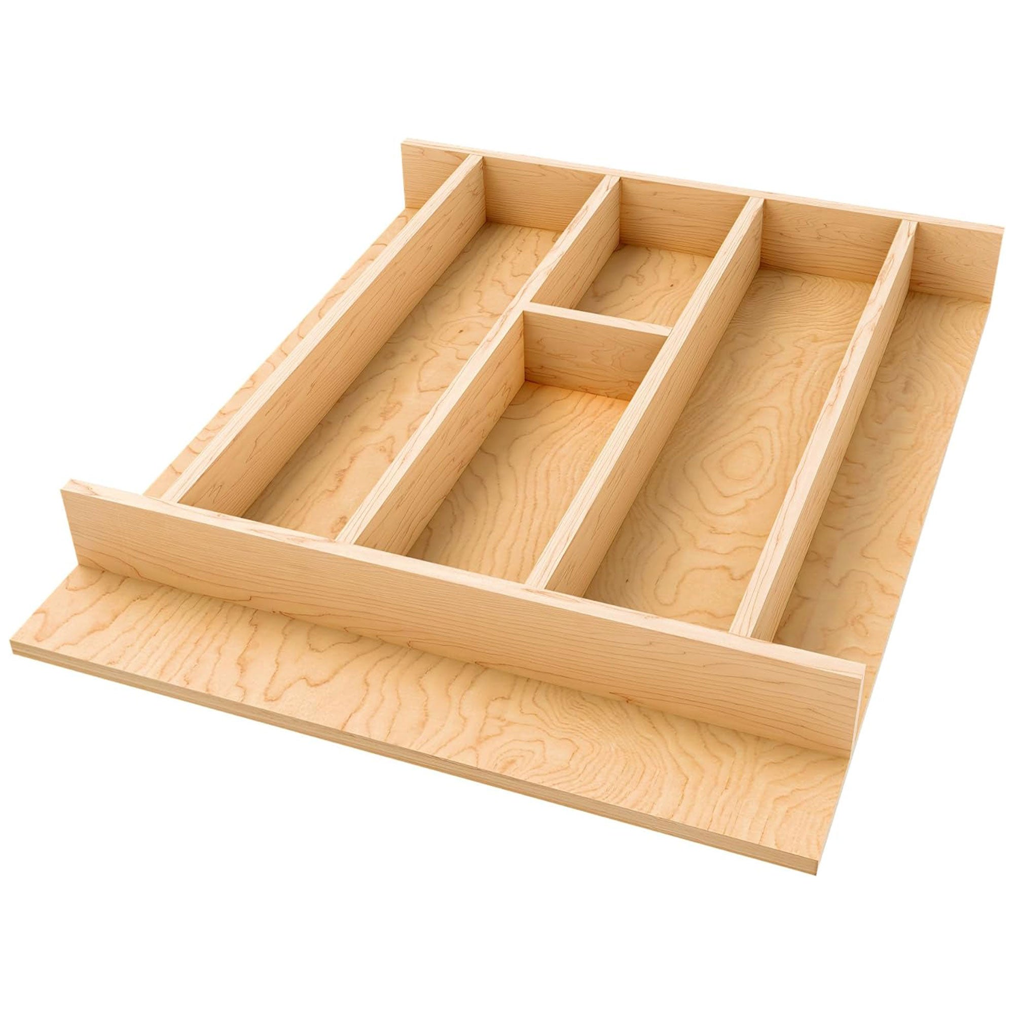 Rev-A-Shelf Natural Maple Right Size Utensil Drawer Insert, 16 1/4" x 19 1/2" - VMInnovations