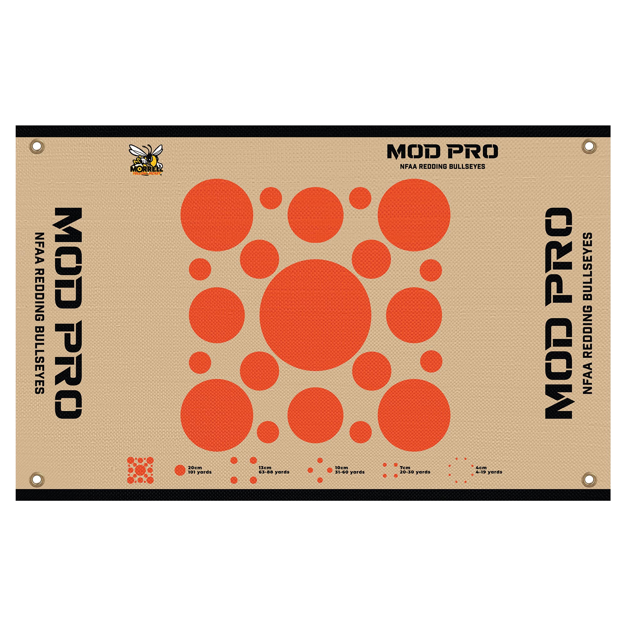 Morrell Yellow Jacket MOD Pro Redding NFAA Bullseyes Wrap with Hook and Loop