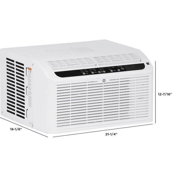 GE 8,000 BTU Ultra Quiet Window Air Conditioner for Medium Rooms Up To 350 Sq Ft - VMInnovations