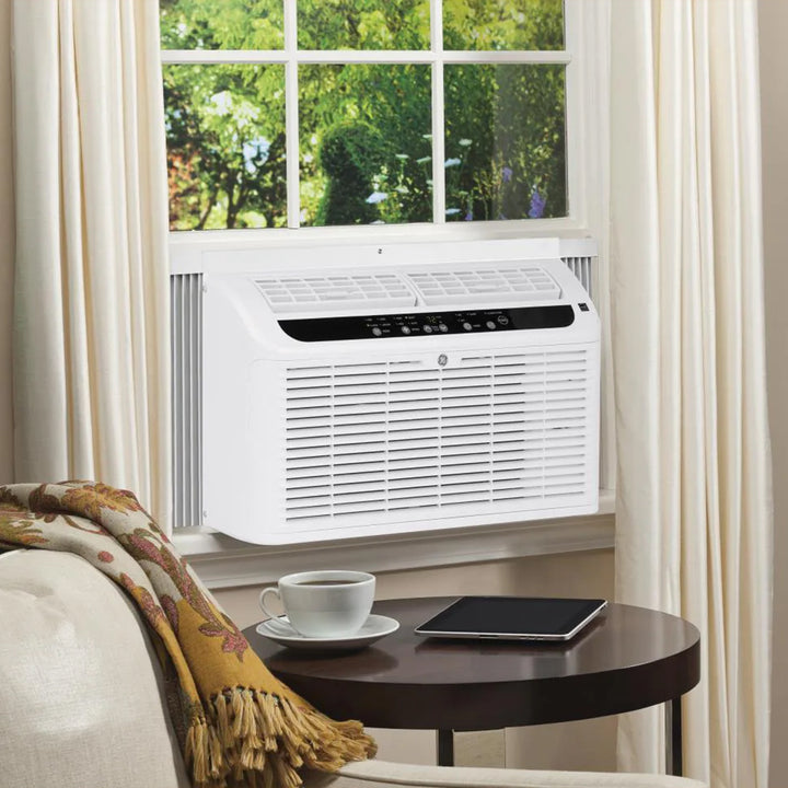 GE 8,000 BTU Ultra Quiet Window Air Conditioner for Medium Rooms Up To 350 Sq Ft - VMInnovations