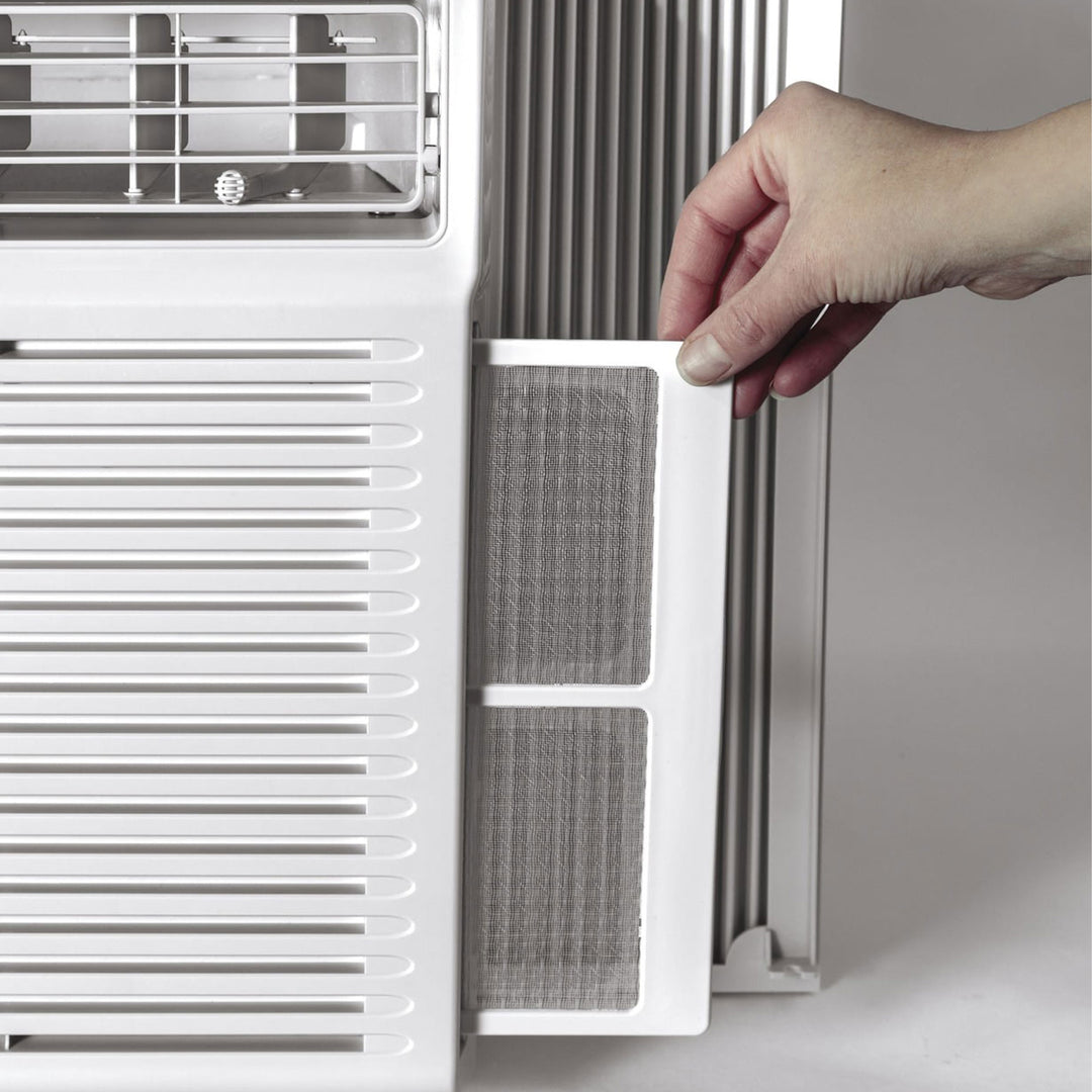 GE 230V Electronic Heat/Cool Room Air Conditioner Cools 550 Sq Ft (Refurbished) - VMInnovations