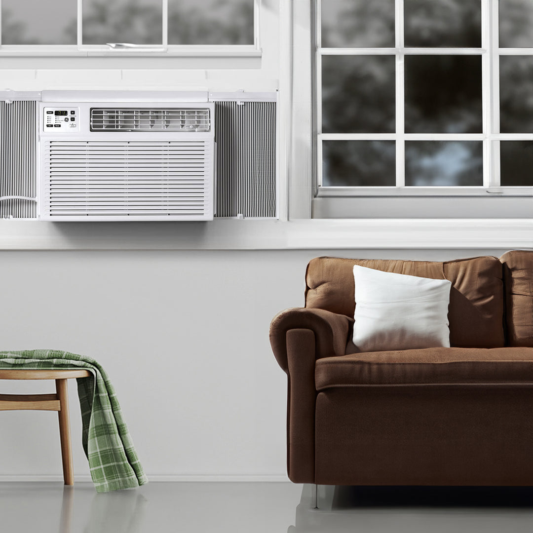 GE 230V Electronic Heat/Cool Room Air Conditioner Cools 550 Sq Ft (Refurbished) - VMInnovations