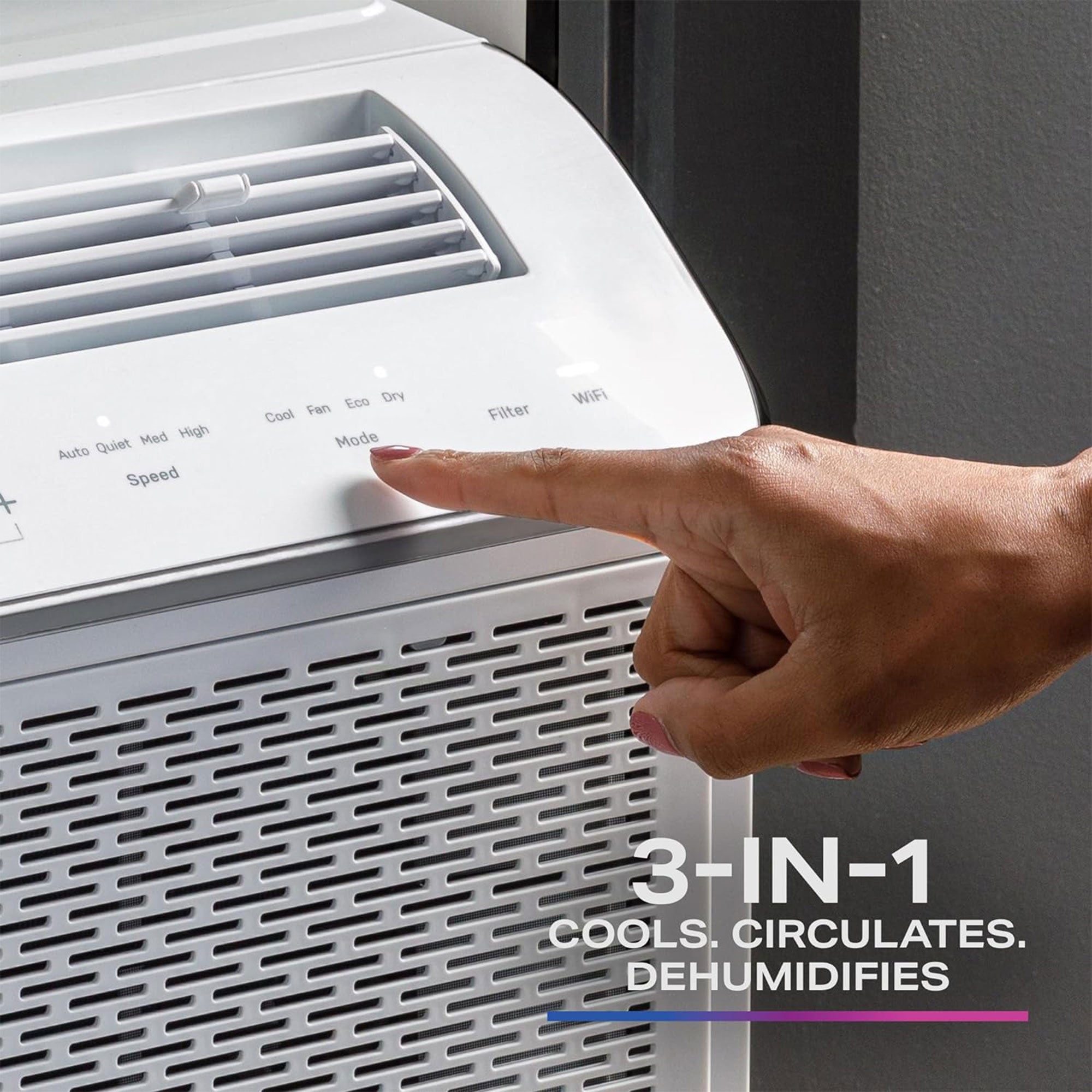 GE 8,200 BTWU Quiet Window Air Conditioner w/WiFi Enabled & Remote (Open Box) - VMInnovations