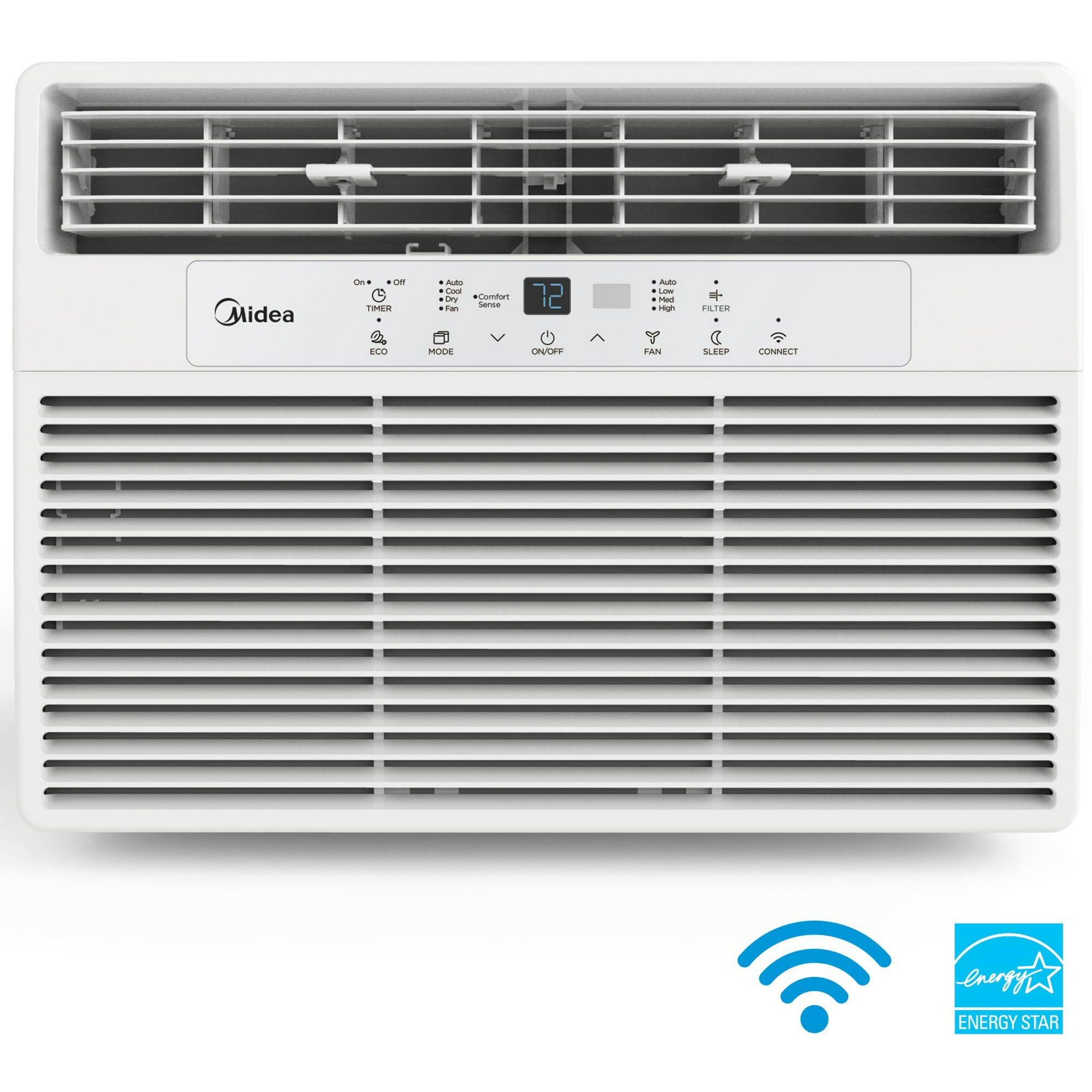 Midea 10,000 BTU ComfortSense Smart Window Air Conditioner Cools up to 450 Sq Ft - VMInnovations