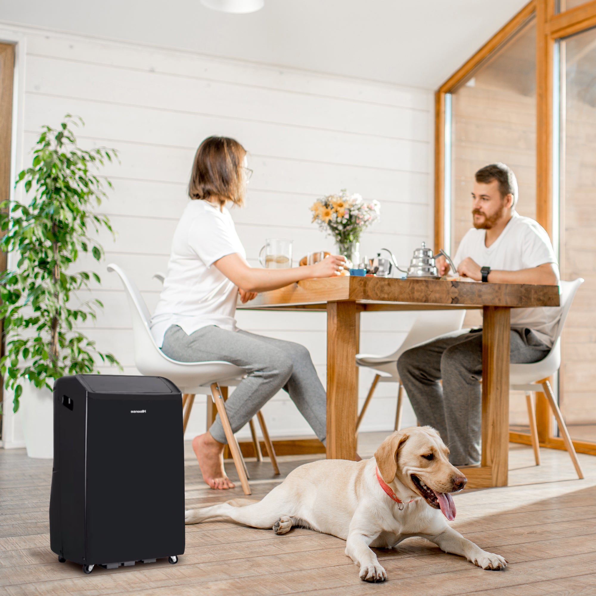 Hisense 550 Sq Ft Portable Air Conditioner w/Heater & Remote Control (Used) - VMInnovations